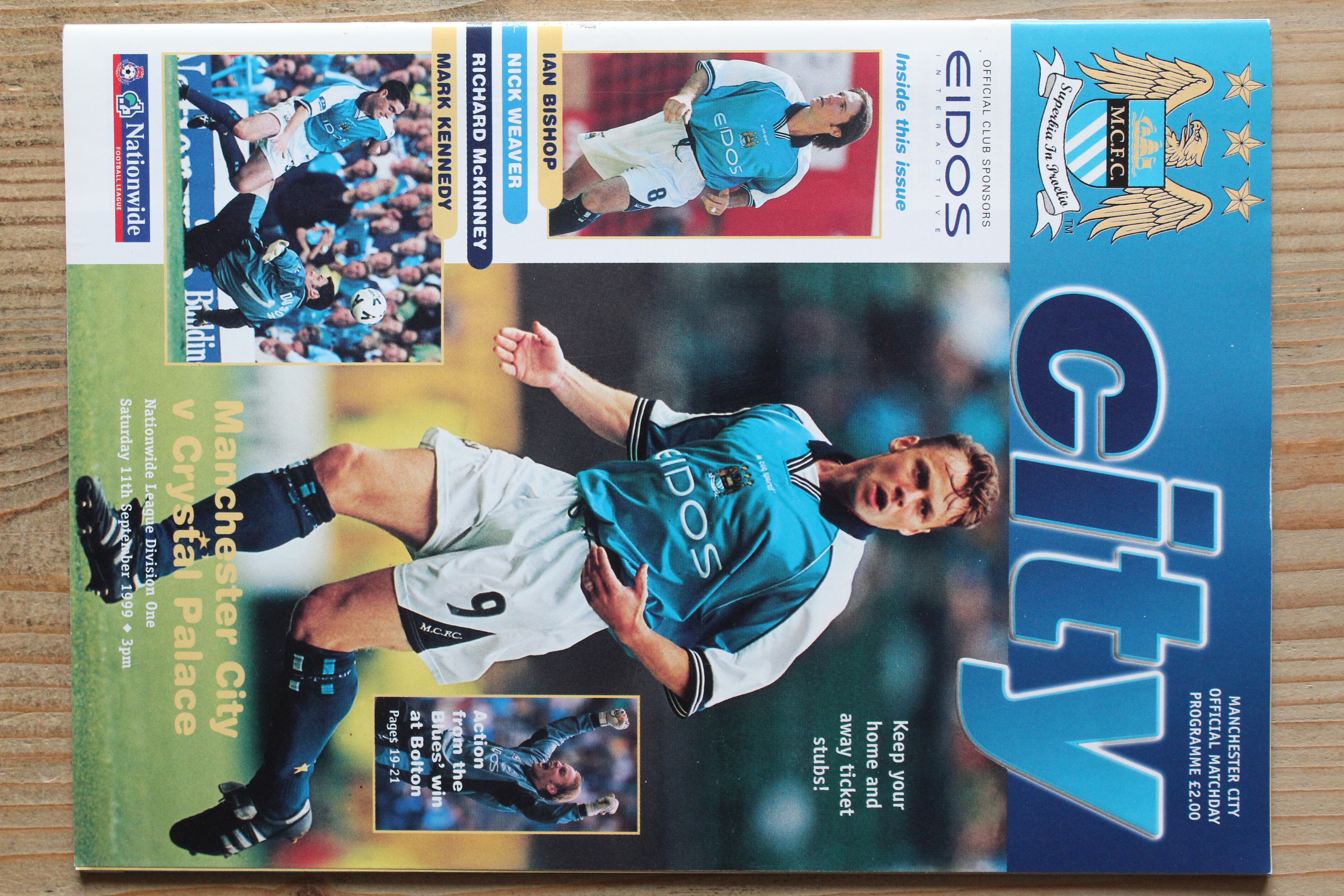 Manchester City FC v Crystal Palace FC