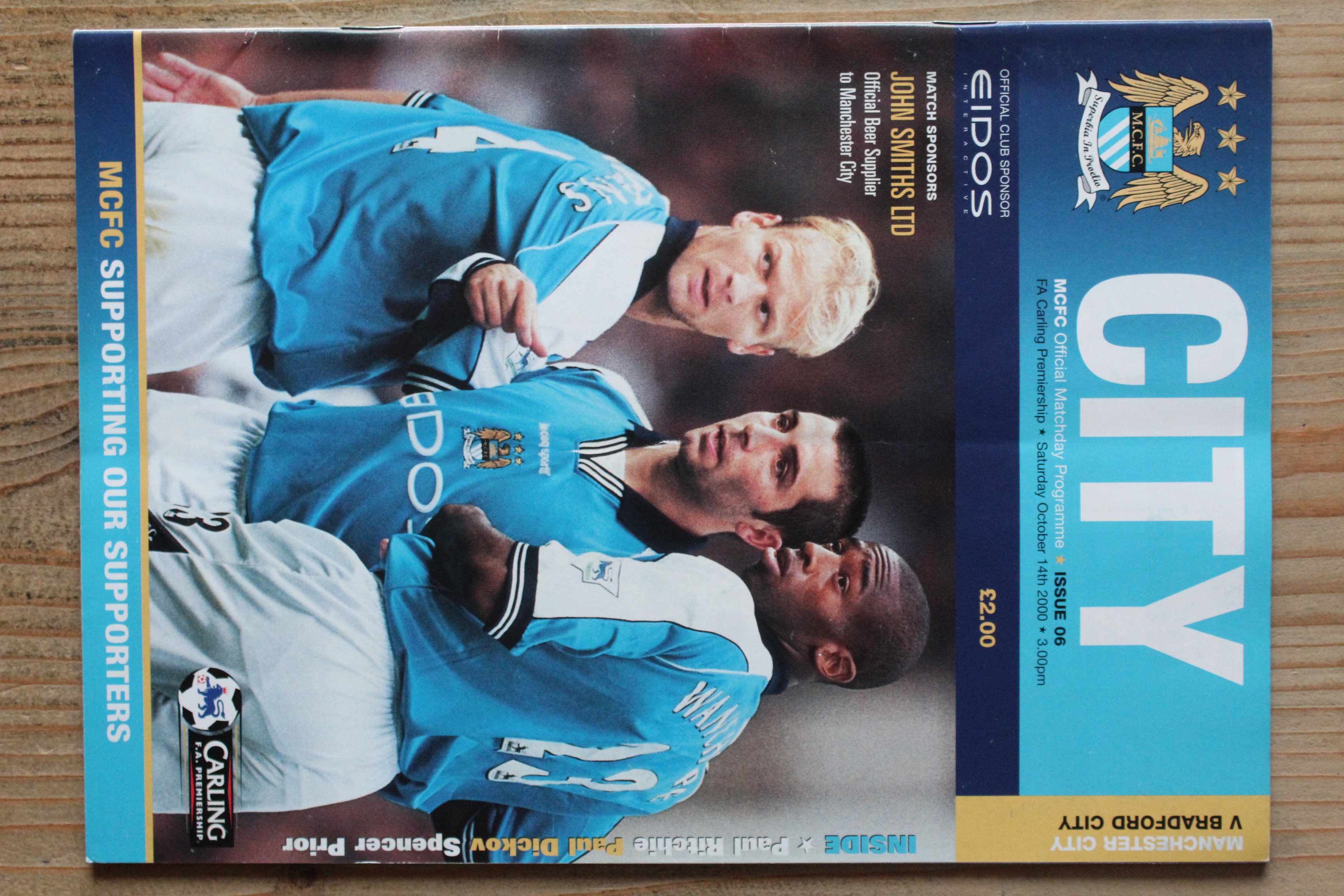 Manchester City FC v Bradford City FC