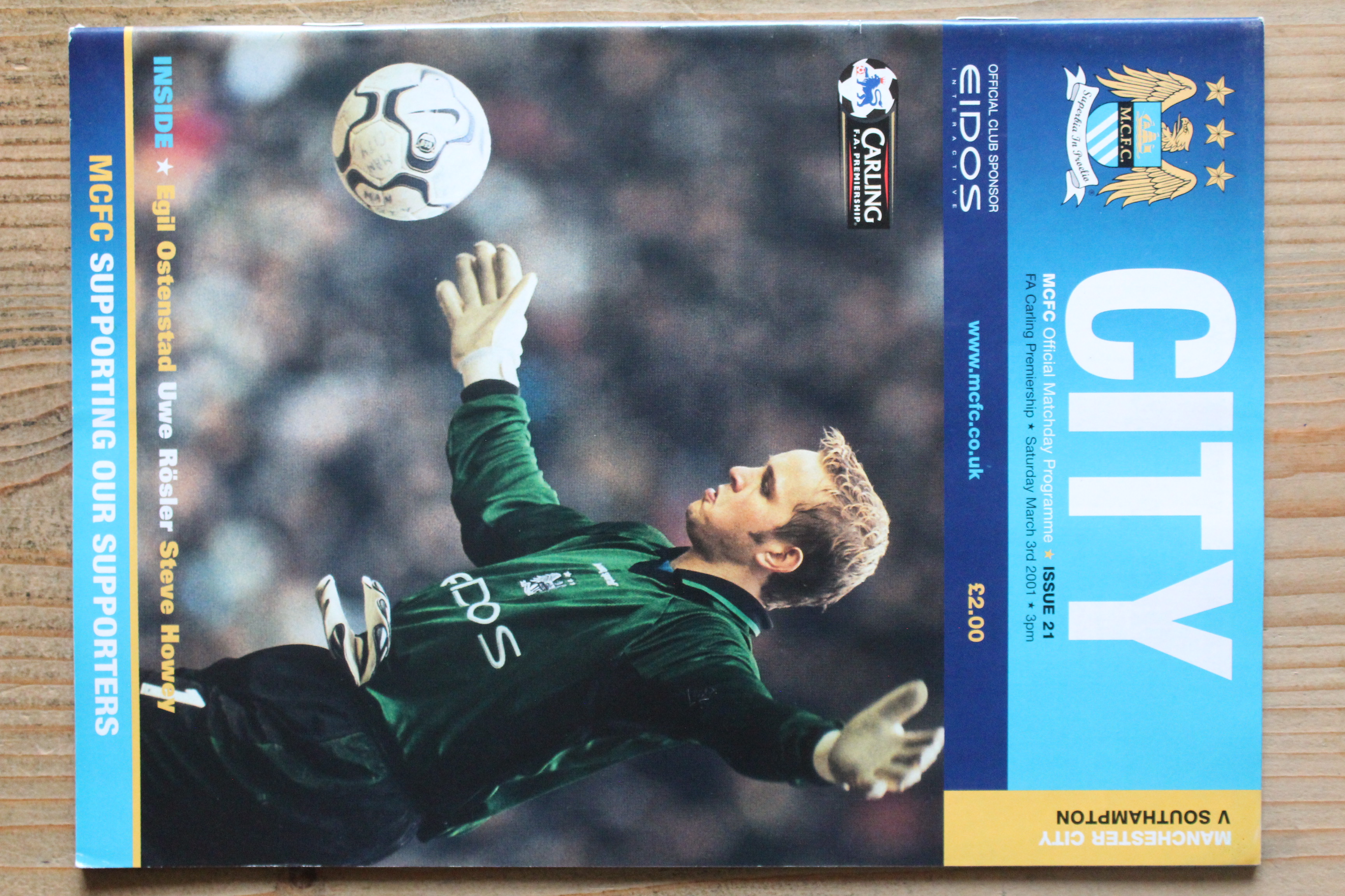 Manchester City FC v Southampton FC