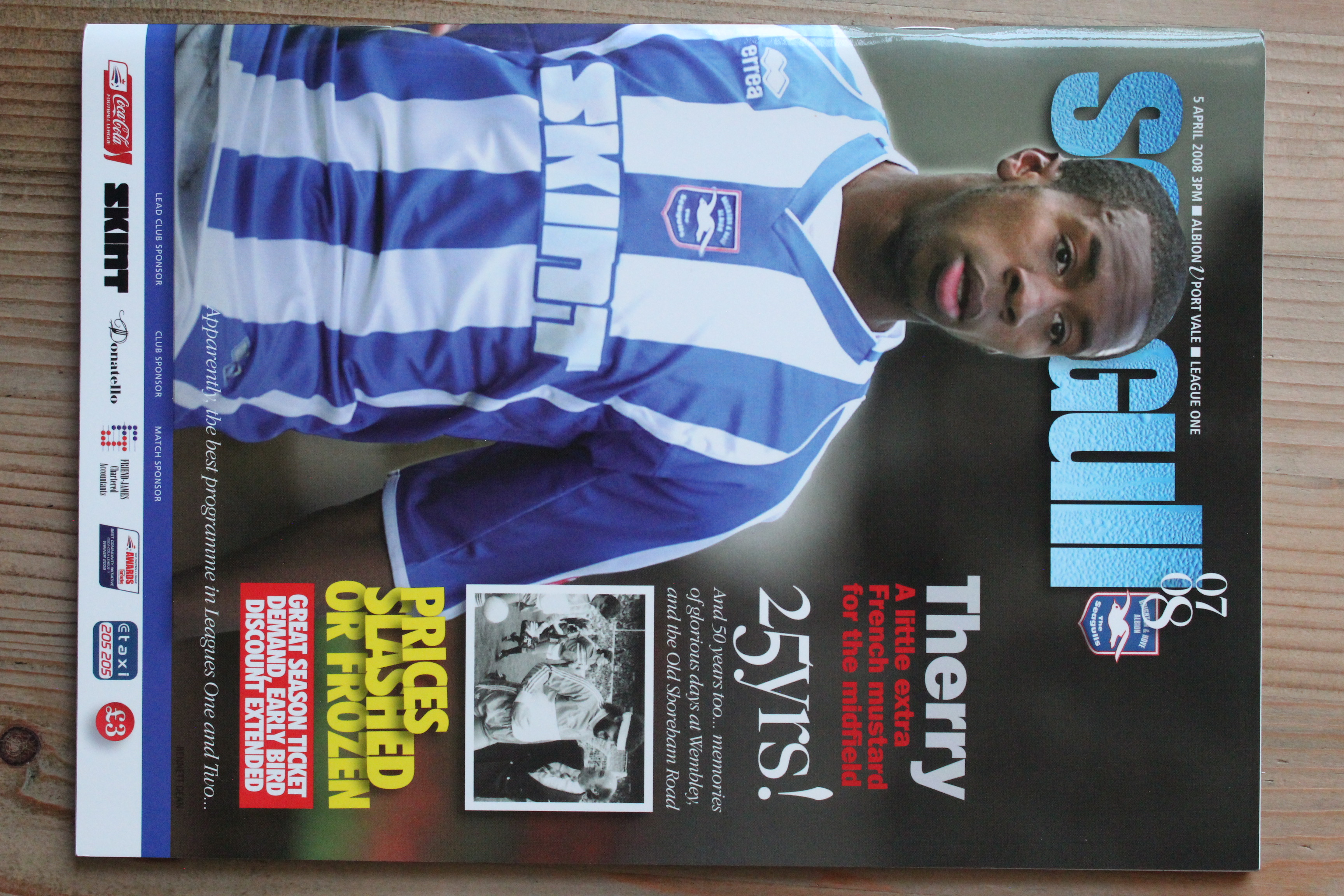 Brighton & Hove Albion FC v Port Vale FC