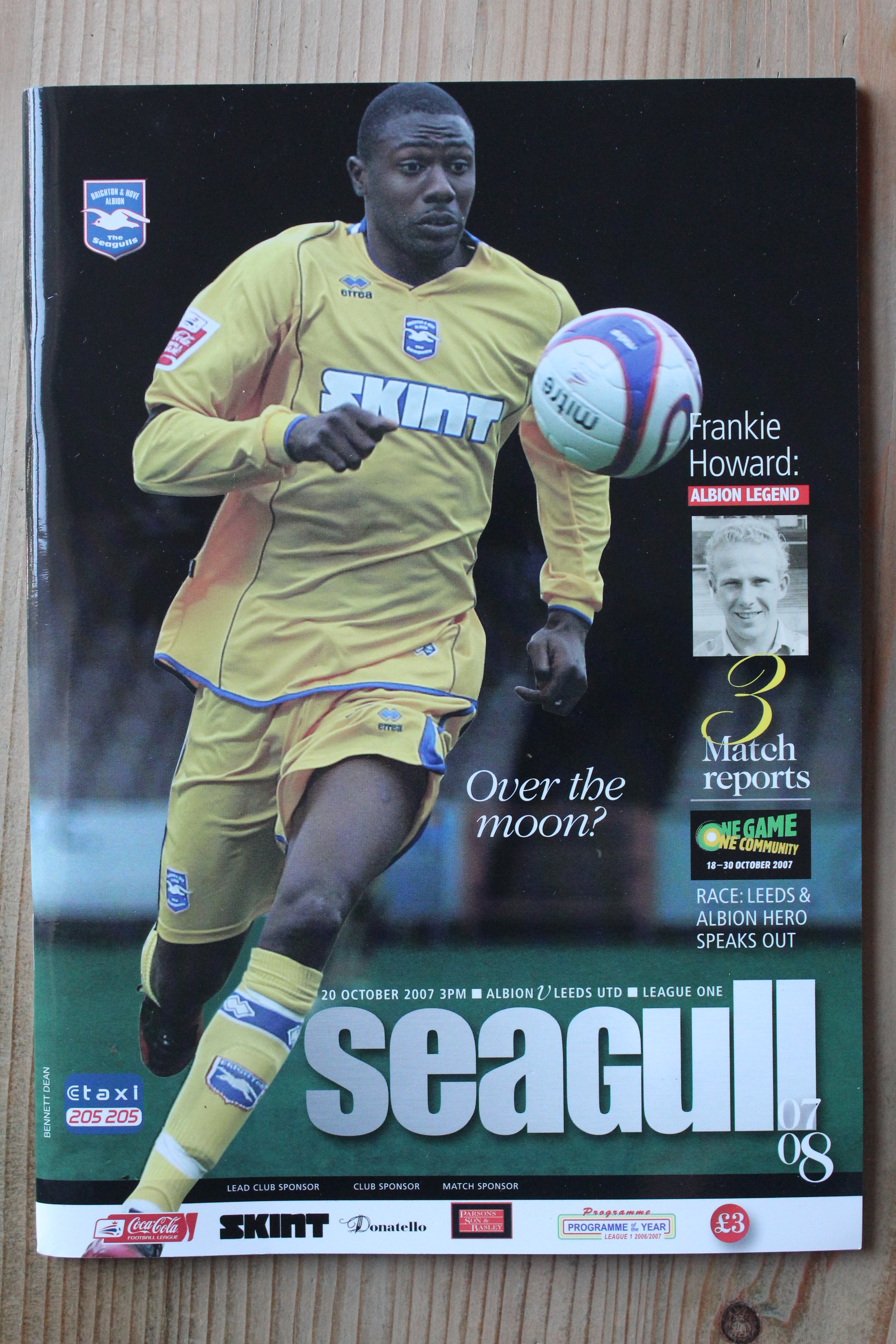 Brighton & Hove Albion FC v Leeds United FC