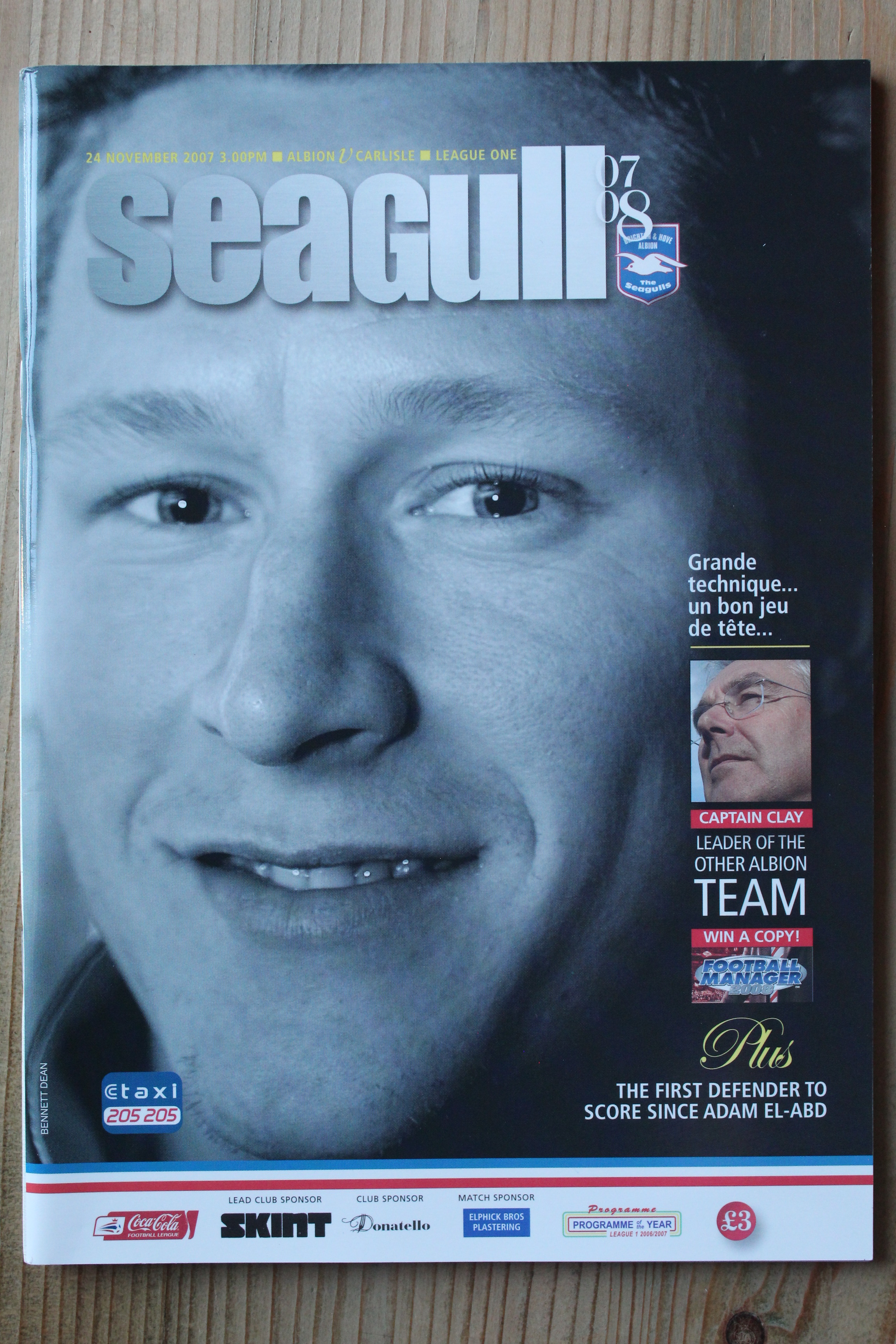 Brighton & Hove Albion FC v Carlisle United FC