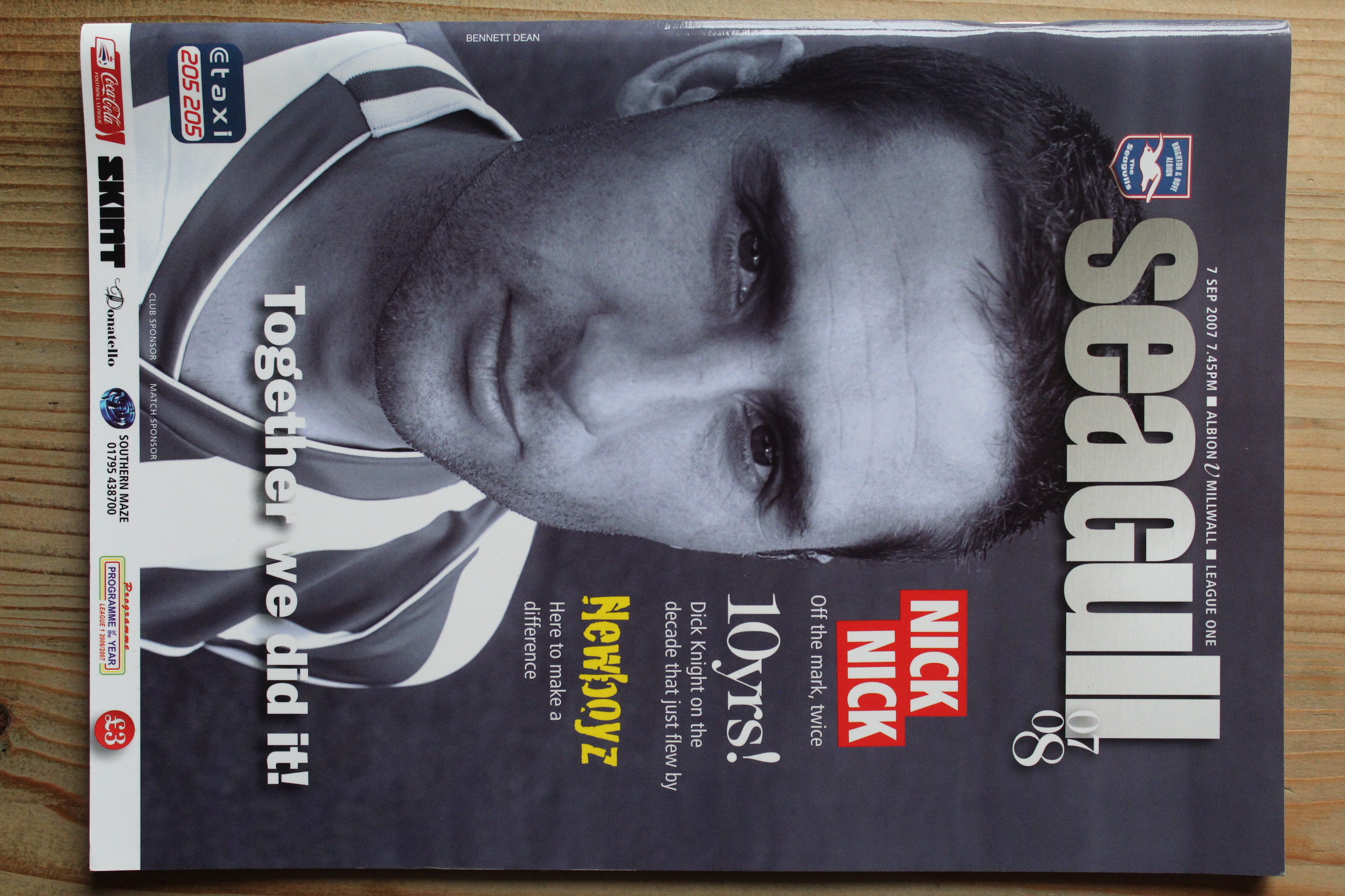 Brighton & Hove Albion FC v Millwall FC