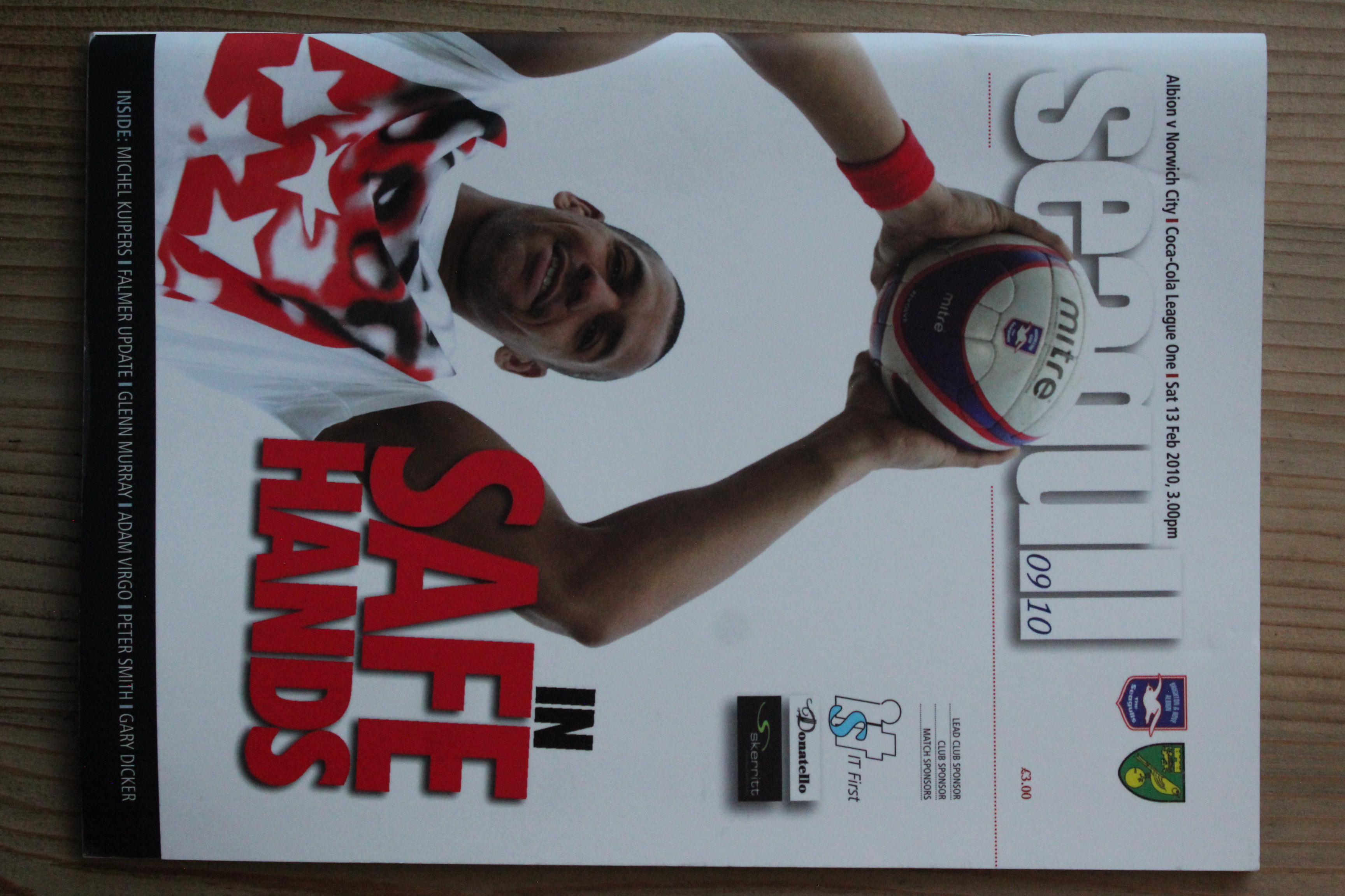 Brighton & Hove Albion FC v Norwich City FC