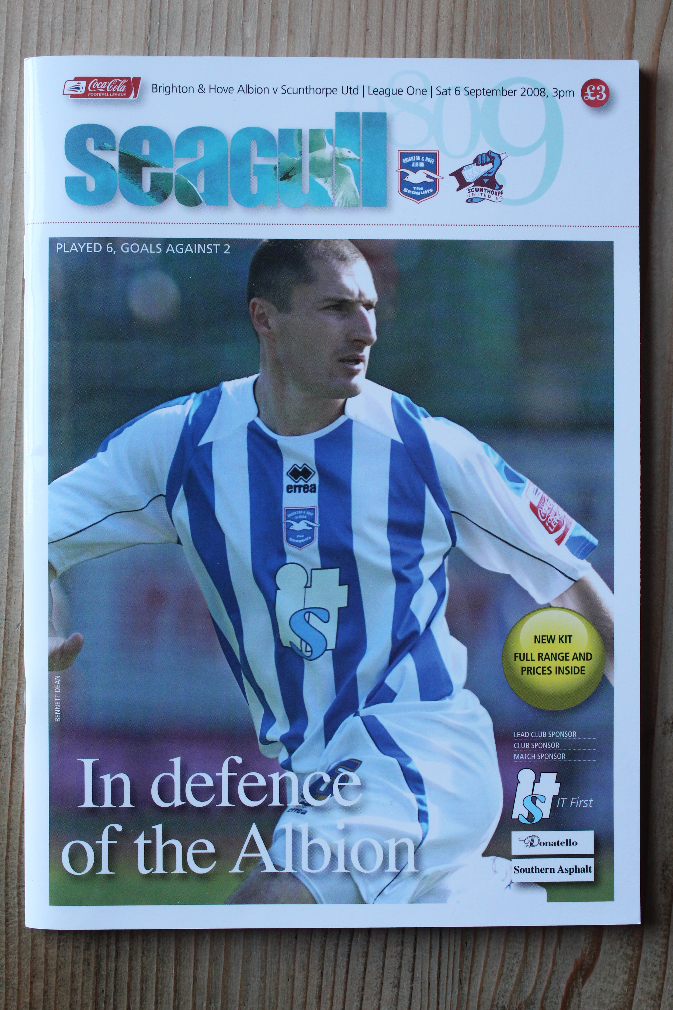 Brighton & Hove Albion FC v Scunthorpe United FC