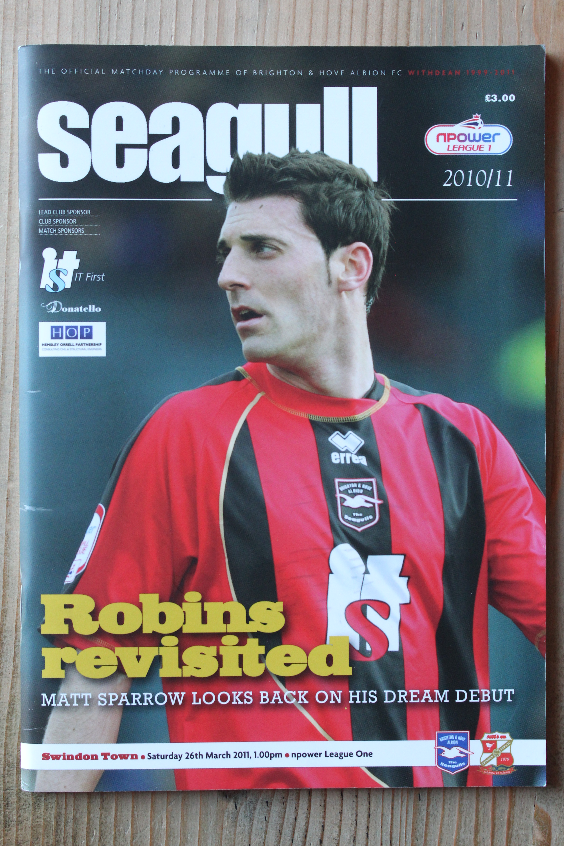 Brighton & Hove Albion FC v Swindon Town FC