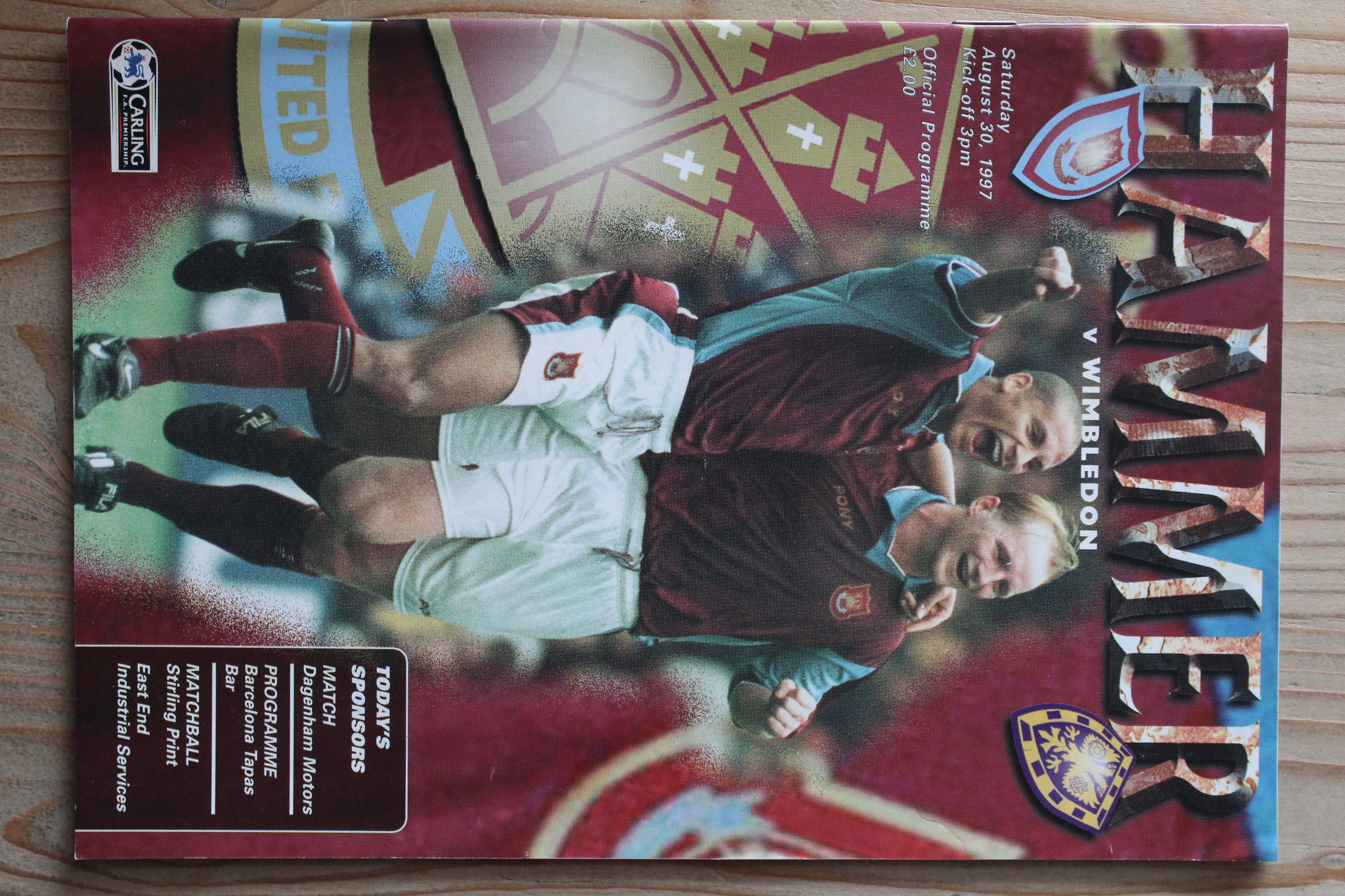 West Ham United FC v Wimbledon
