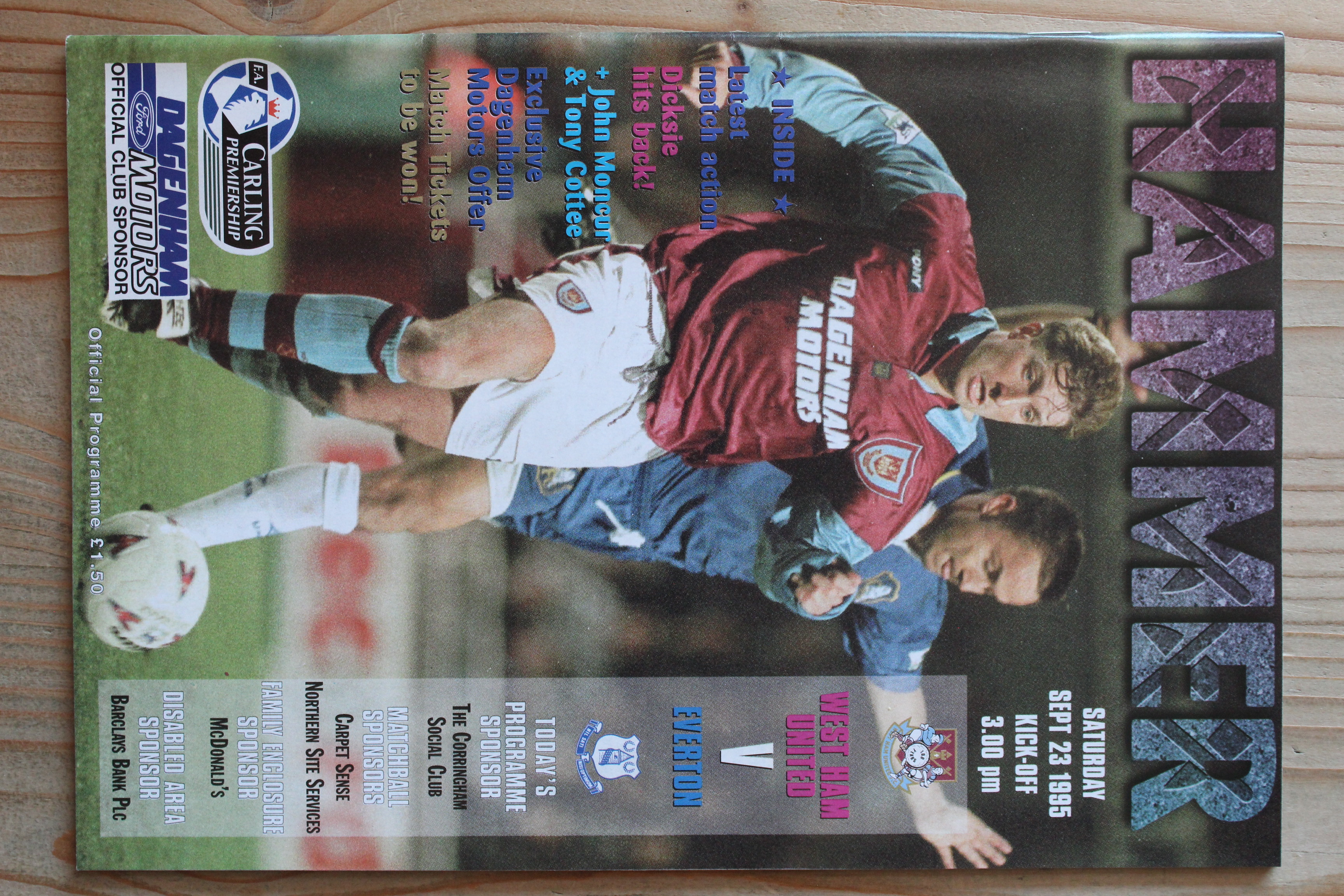 West Ham United FC v Everton FC