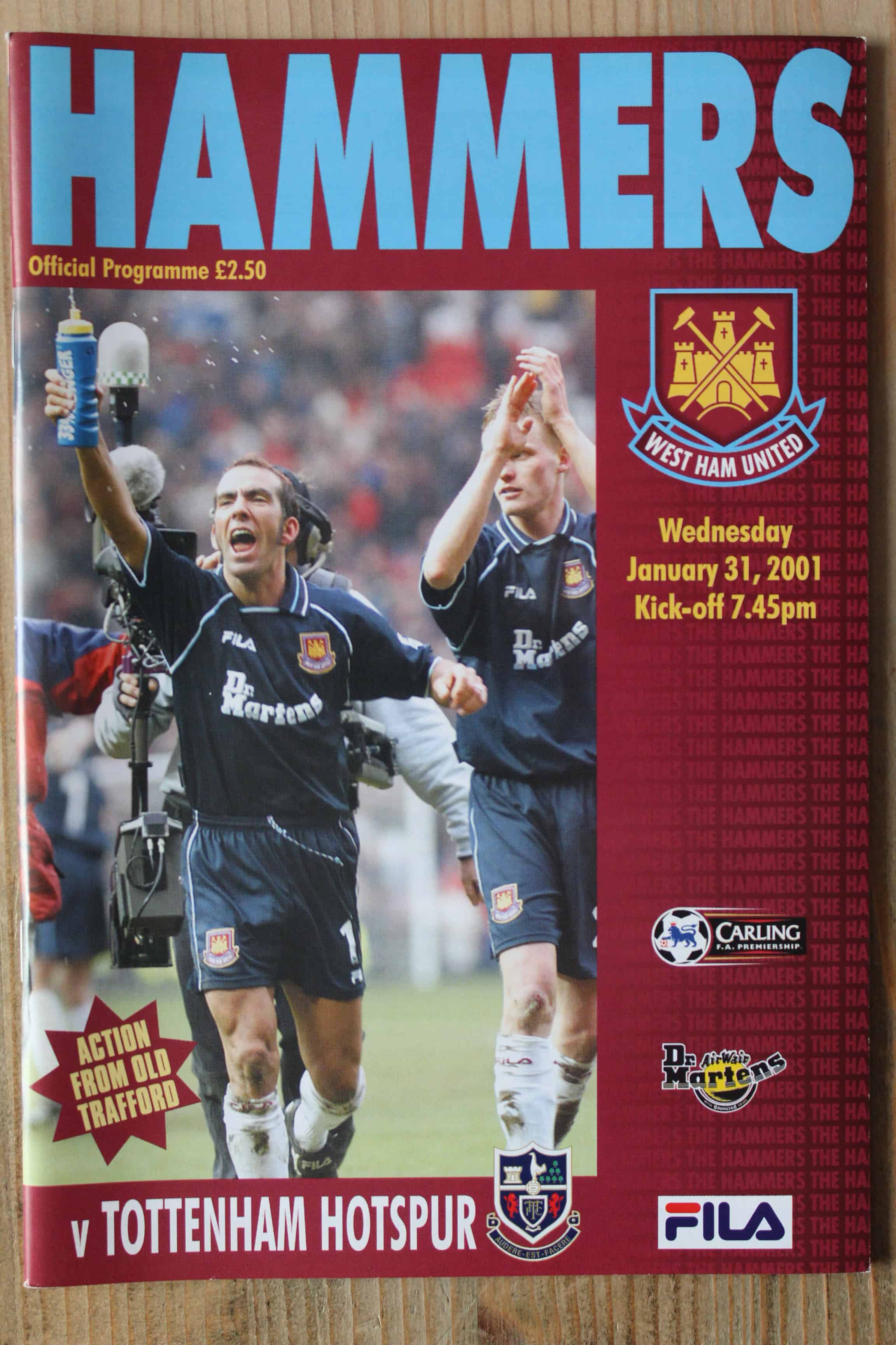 West Ham United FC v Tottenham Hotspur FC