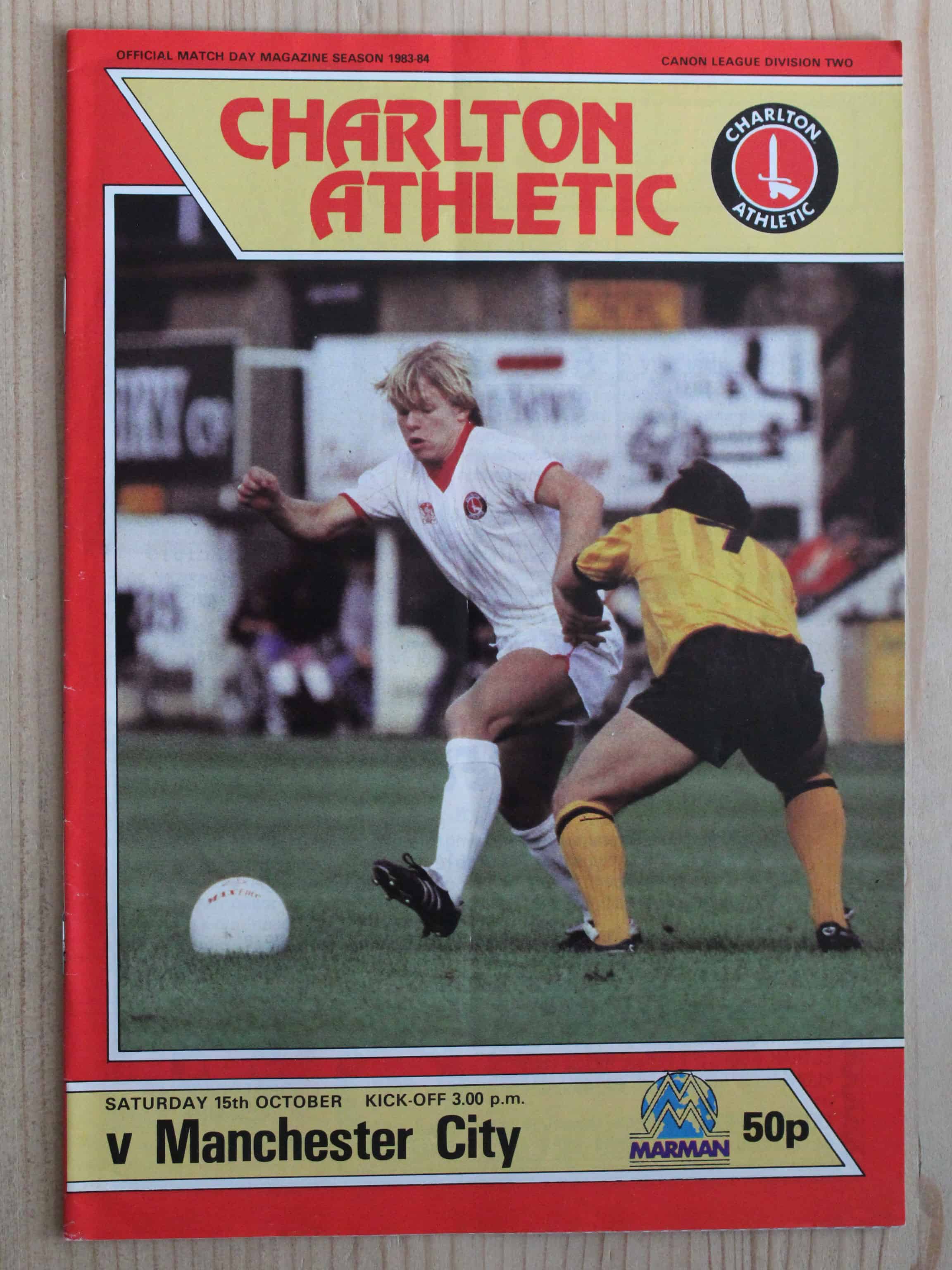 Charlton Athletic FC v Manchester City FC