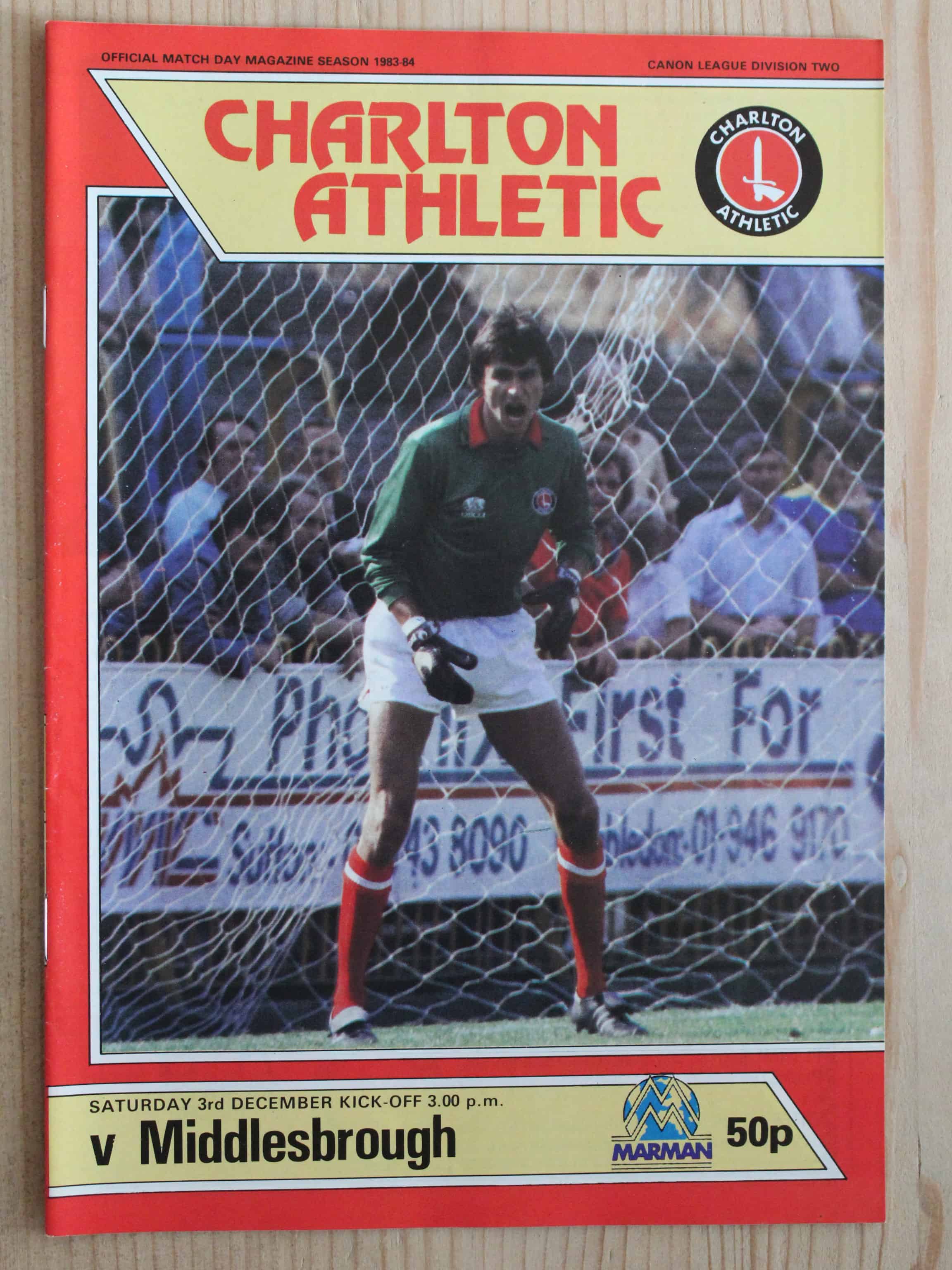 Charlton Athletic FC v Middlesbrough FC