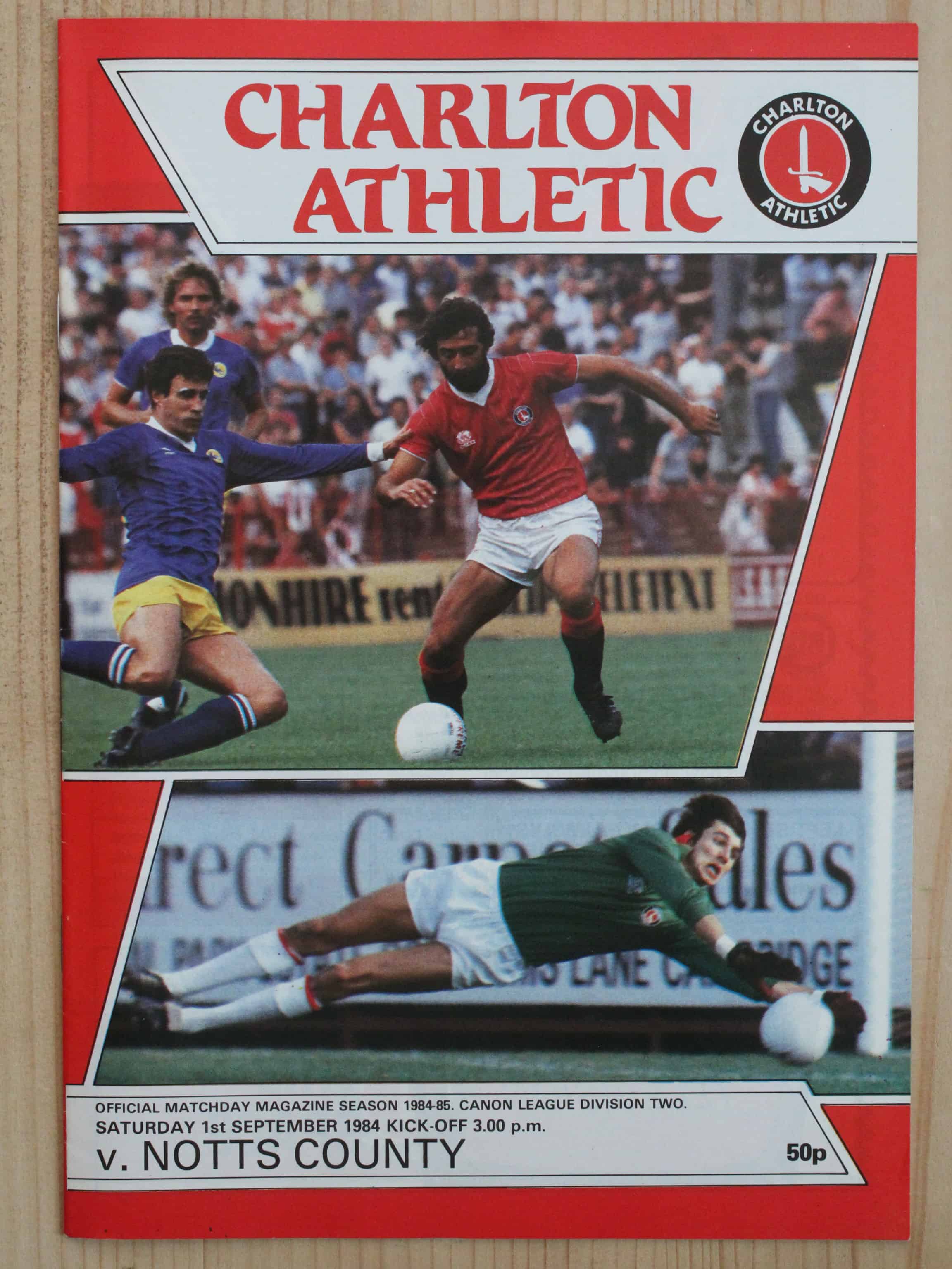 Charlton Athletic FC v Notts County FC