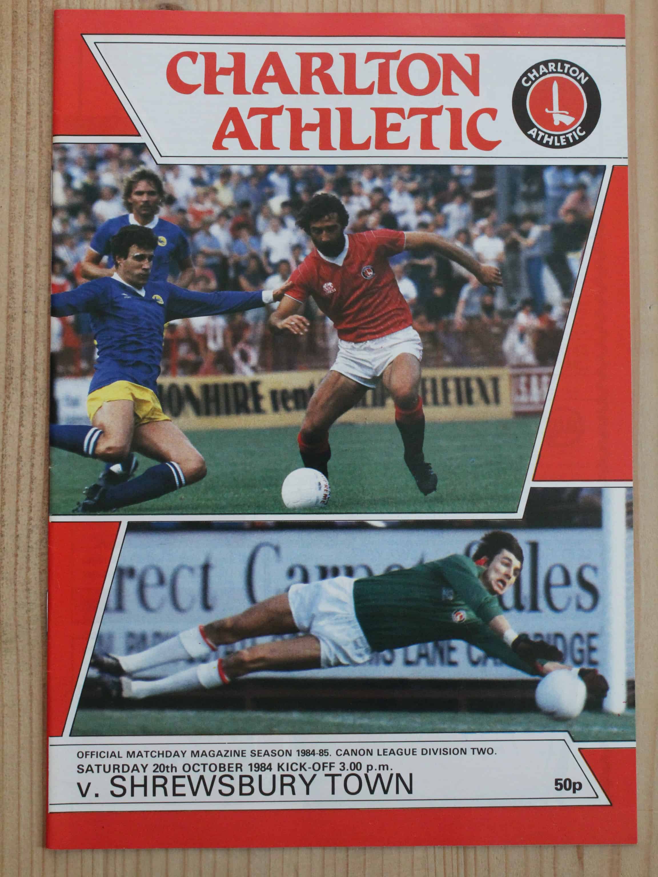 Charlton Athletic FC v Shrewsbury Town FC