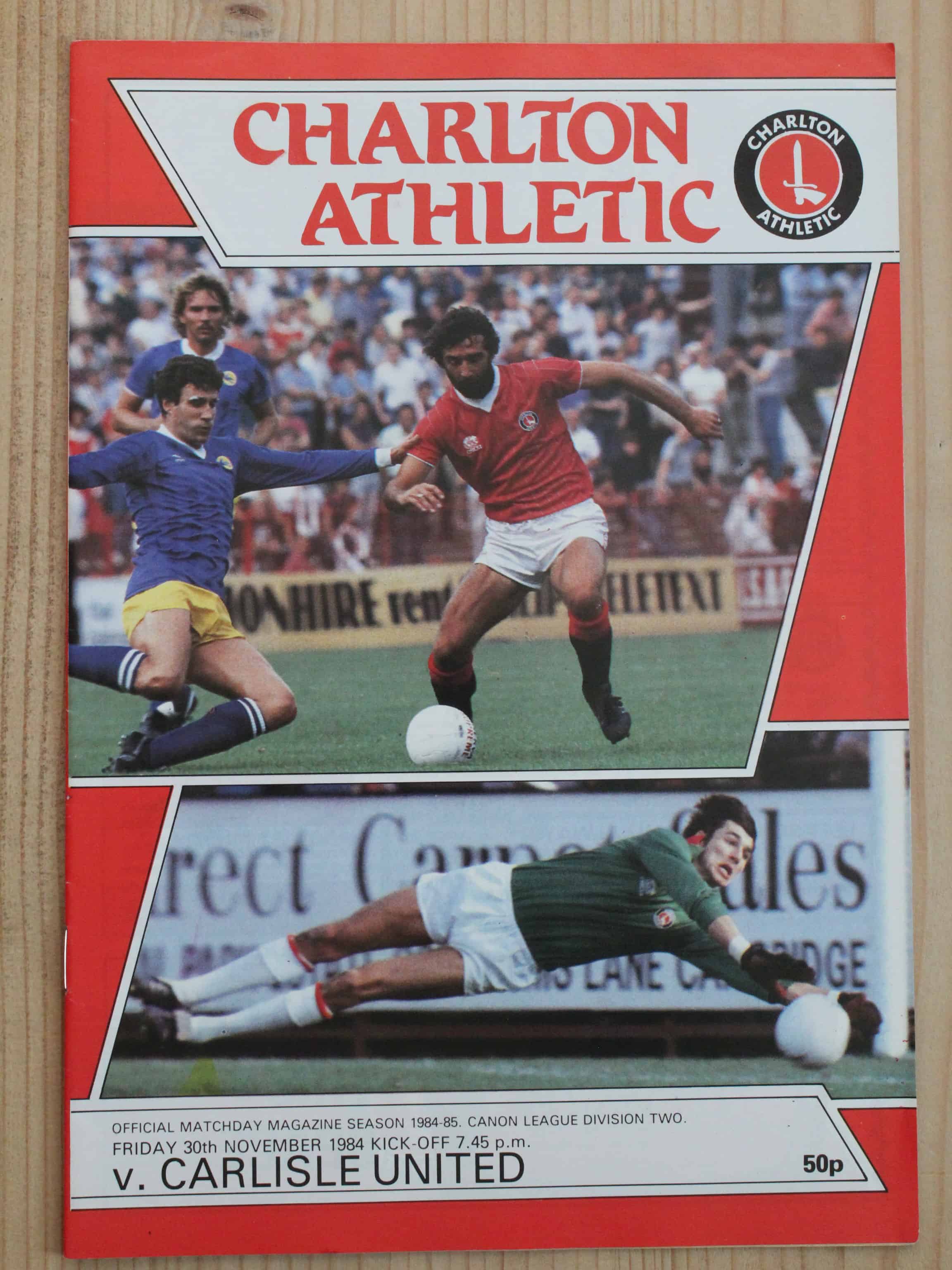 Charlton Athletic FC v Carlisle United FC