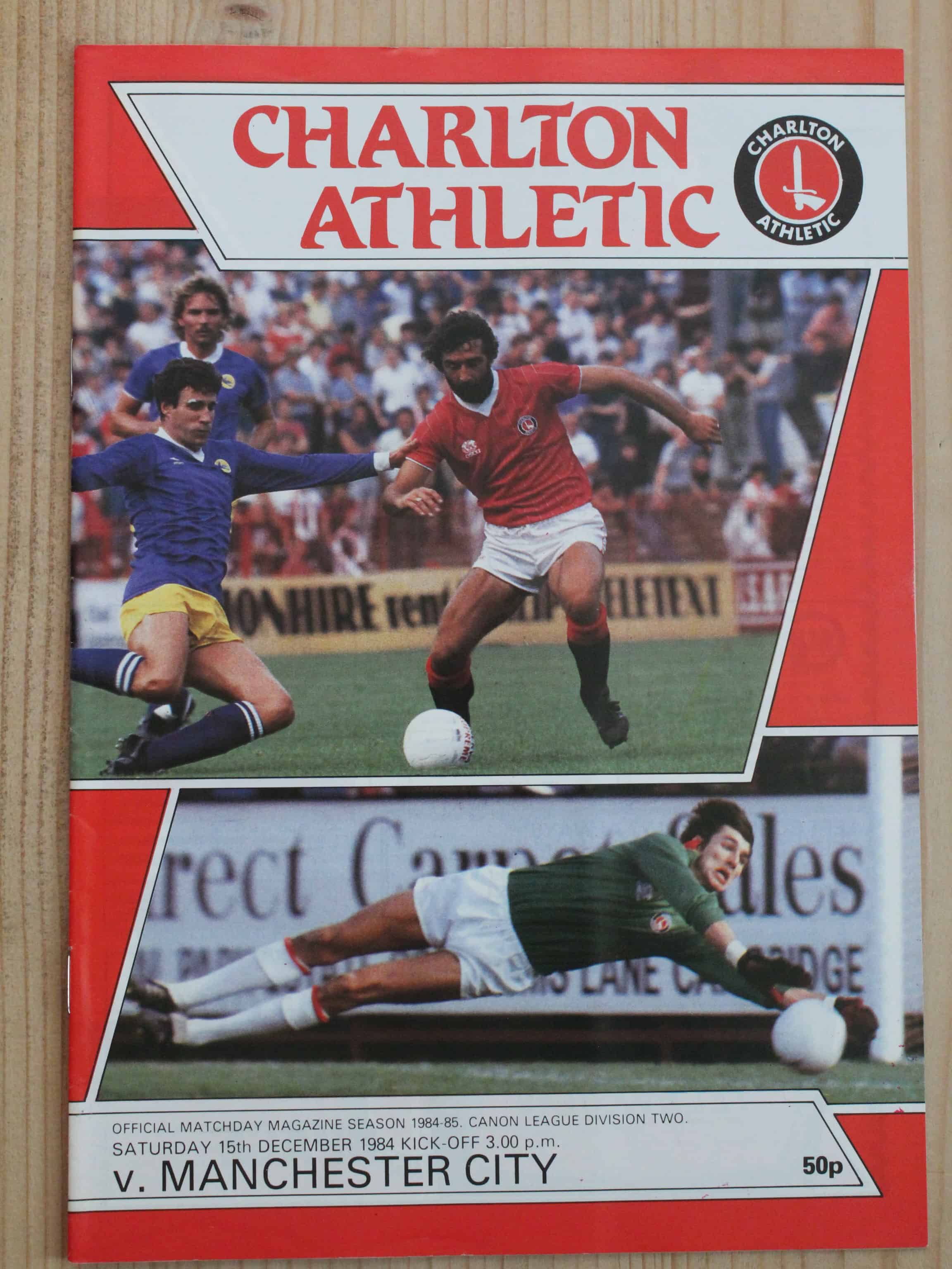 Charlton Athletic FC v Manchester City FC