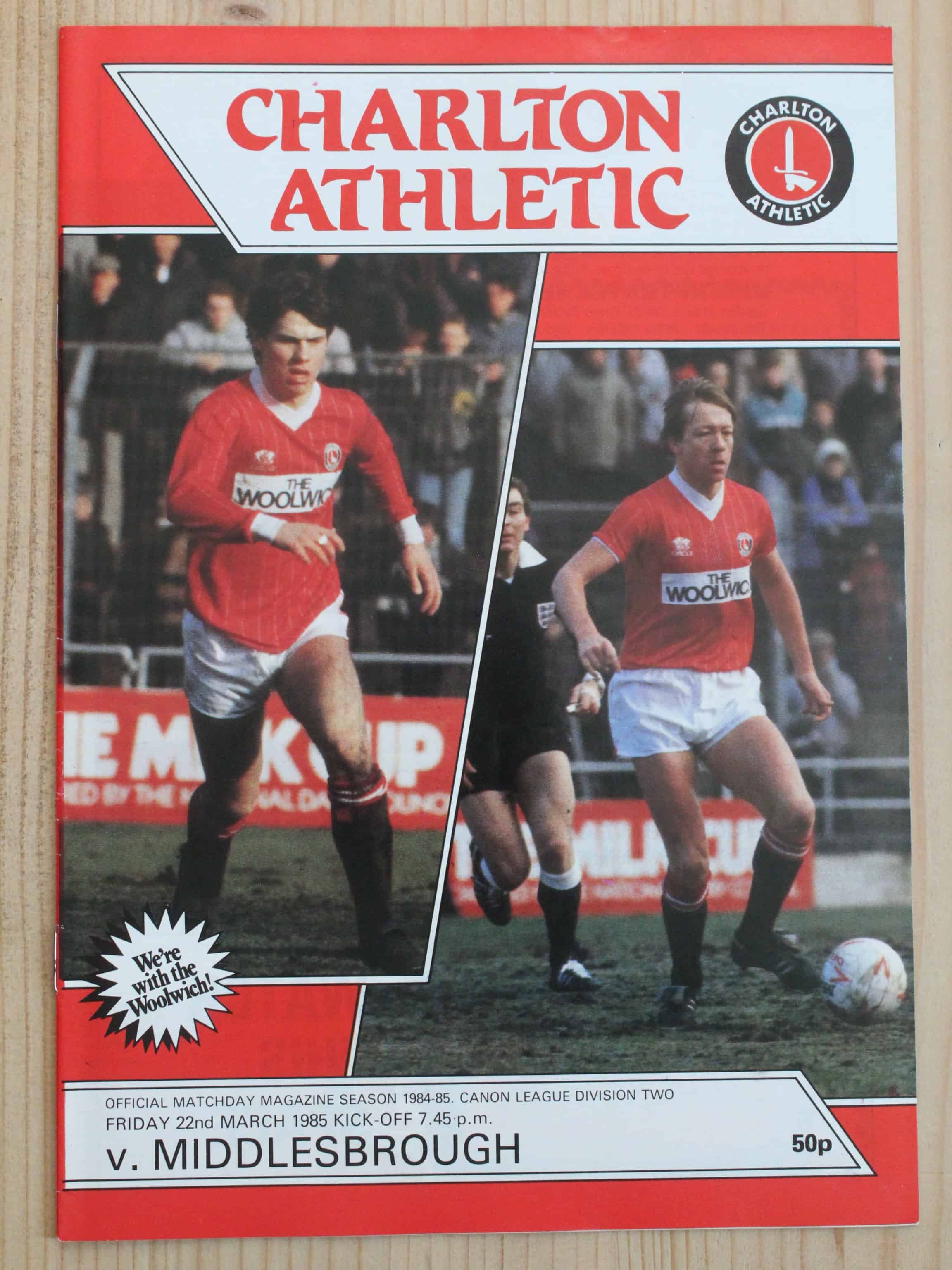 Charlton Athletic FC v Middlesbrough FC