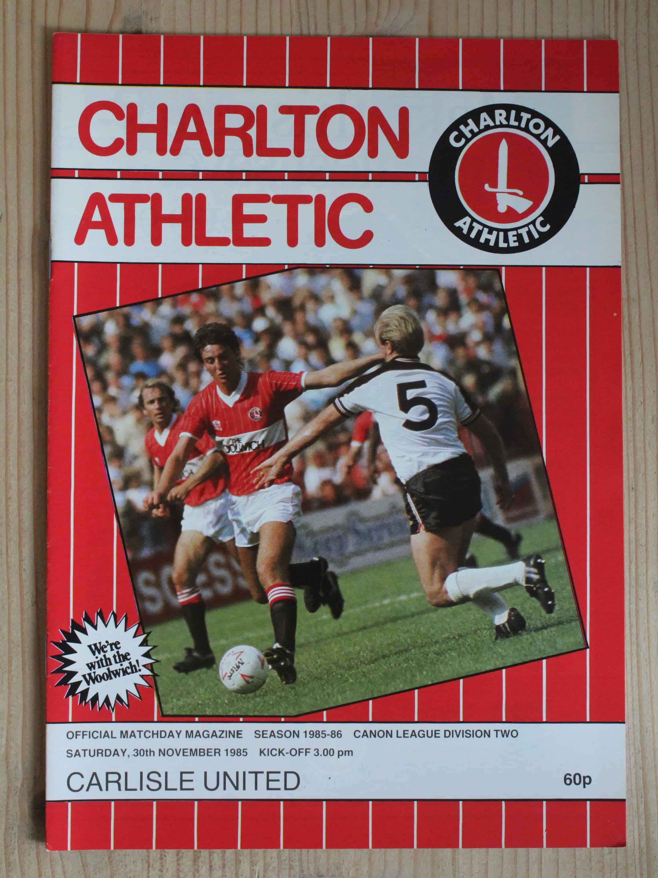 Charlton Athletic FC v Carlisle United FC