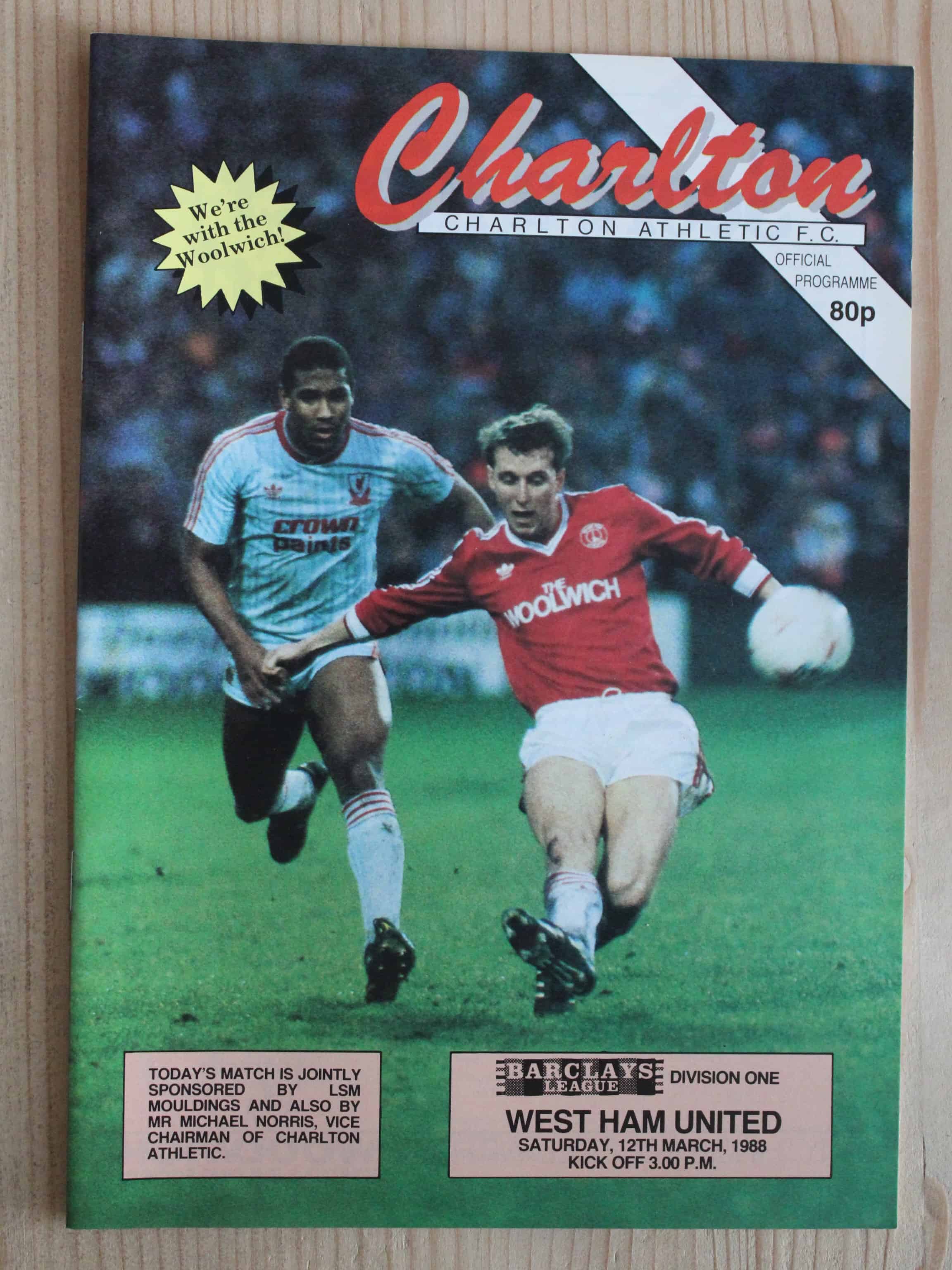 Charlton Athletic FC v West Ham United FC