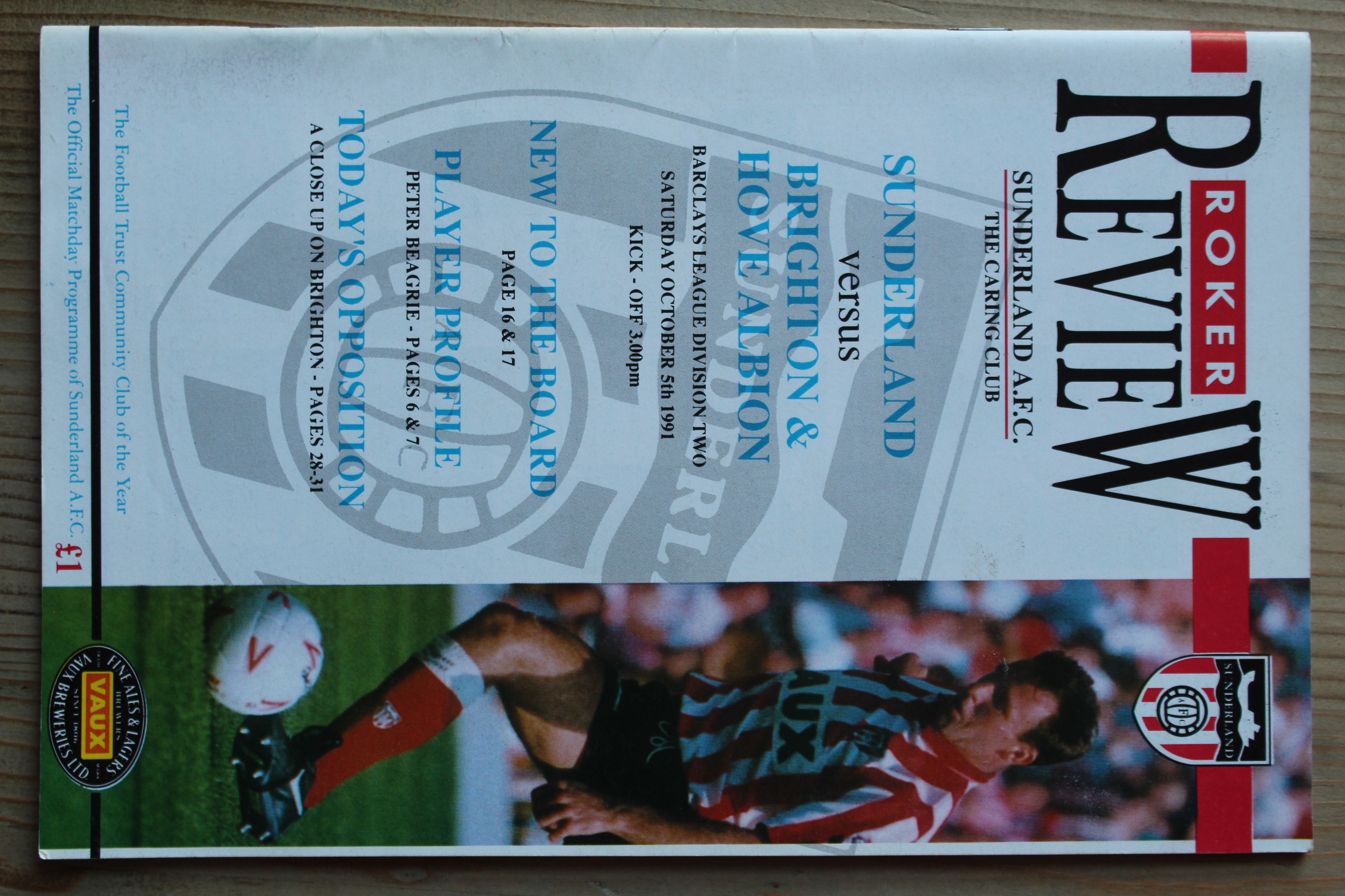 Sunderland FC v Brighton & Hove Albion FC