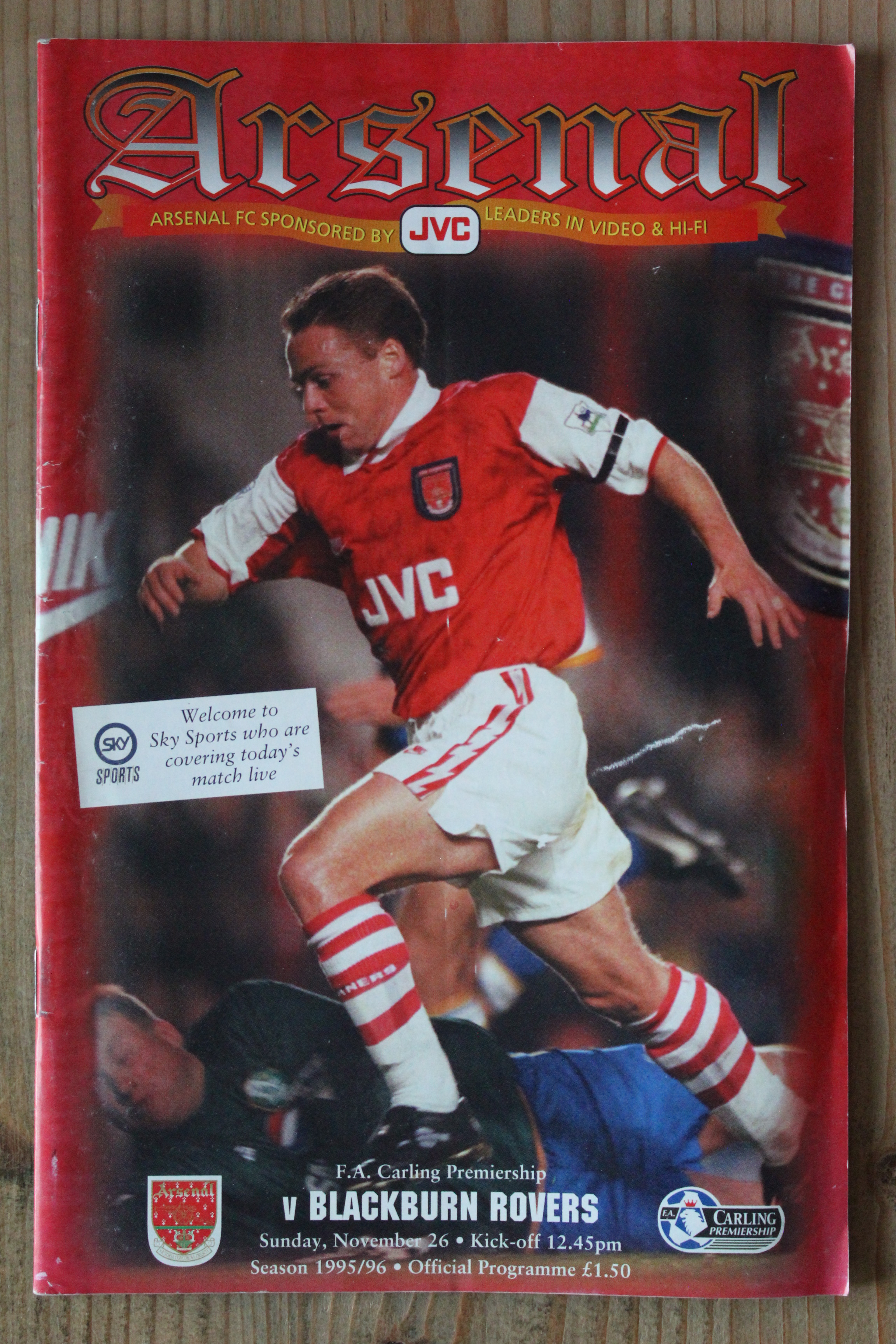 Arsenal FC v Blackburn Rovers FC