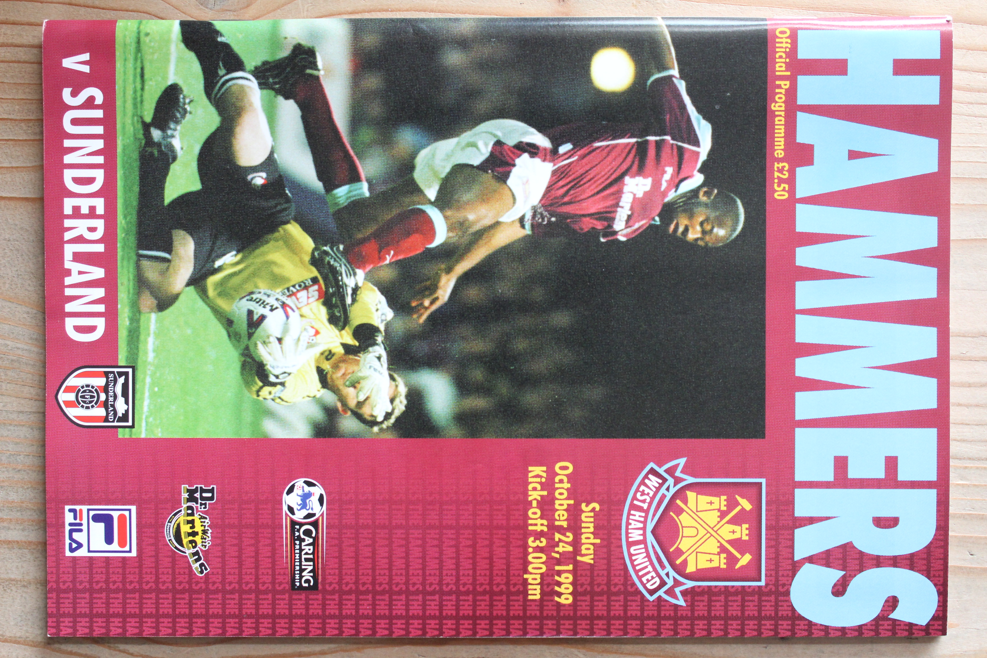 West Ham United FC v Sunderland FC