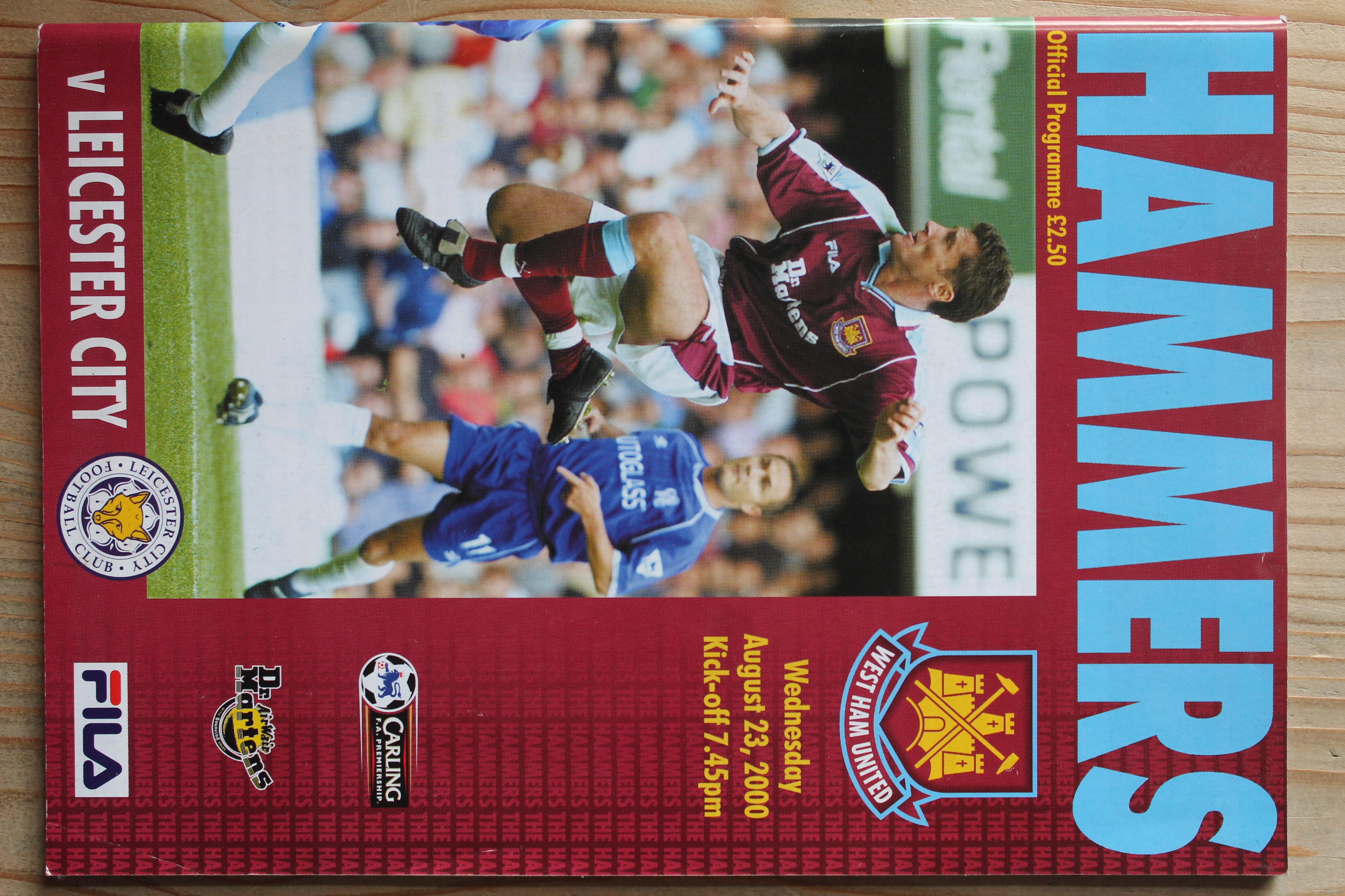 West Ham United FC v Leicester City FC