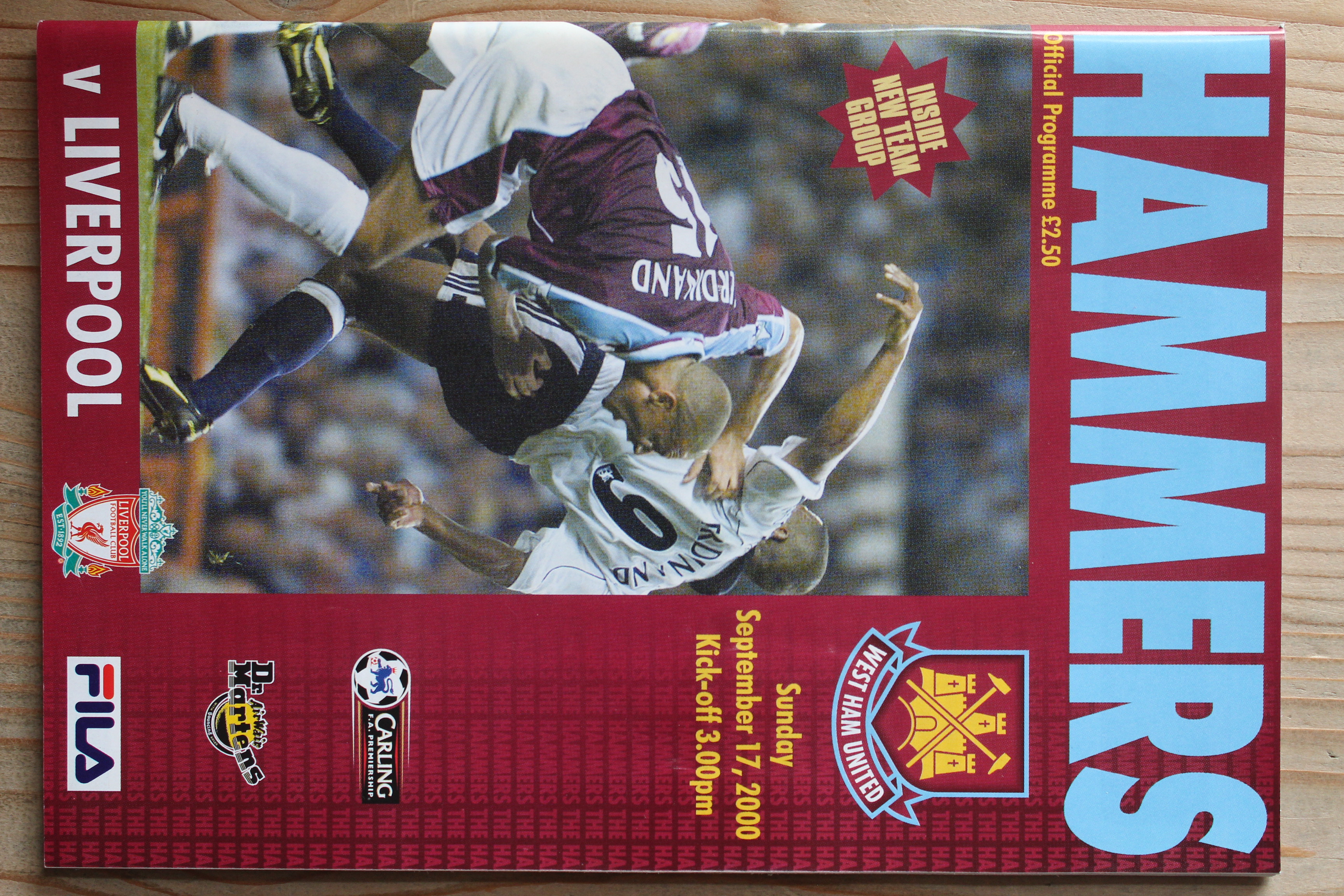 West Ham United FC v Liverpool FC