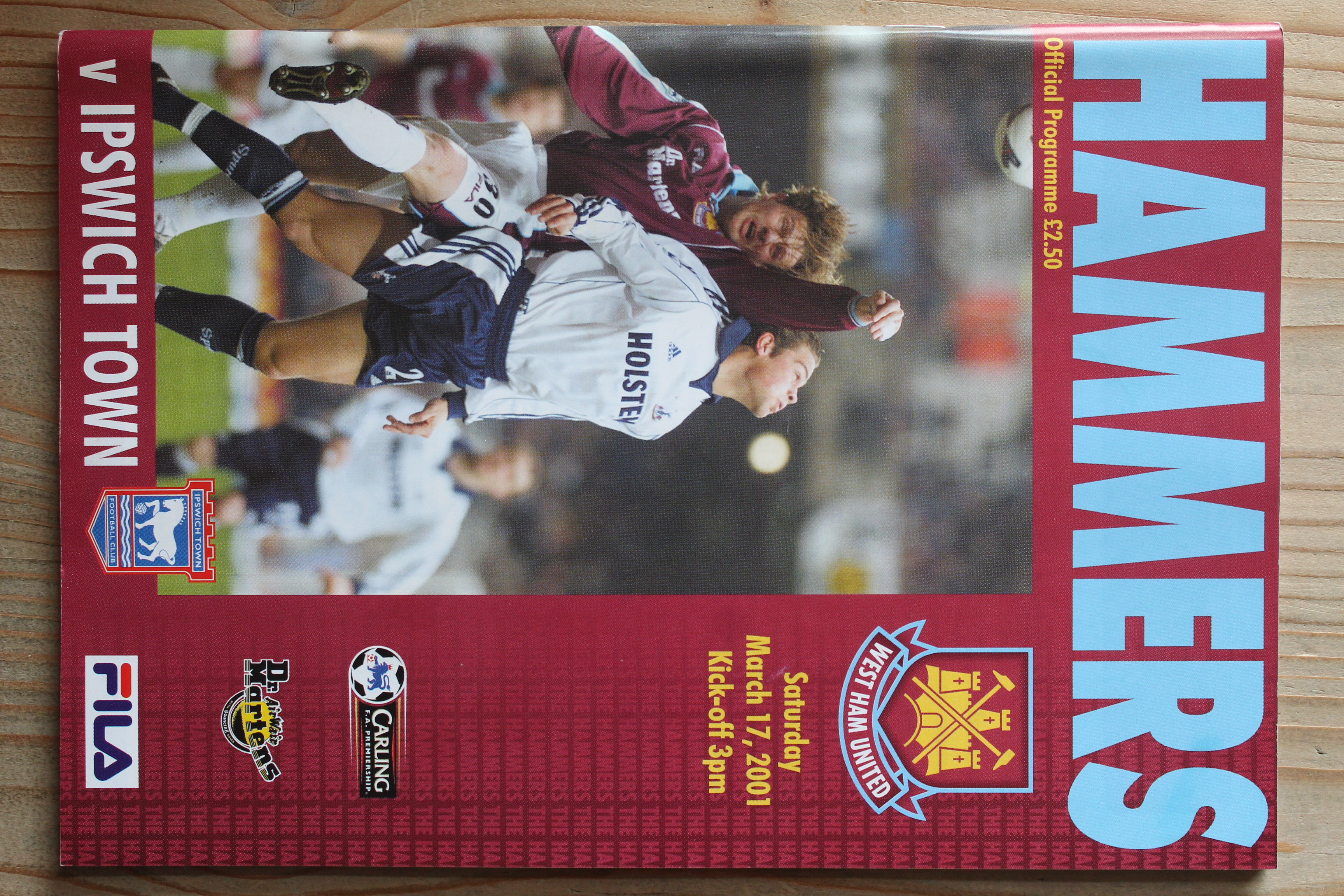West Ham United FC v Ipswich Town FC
