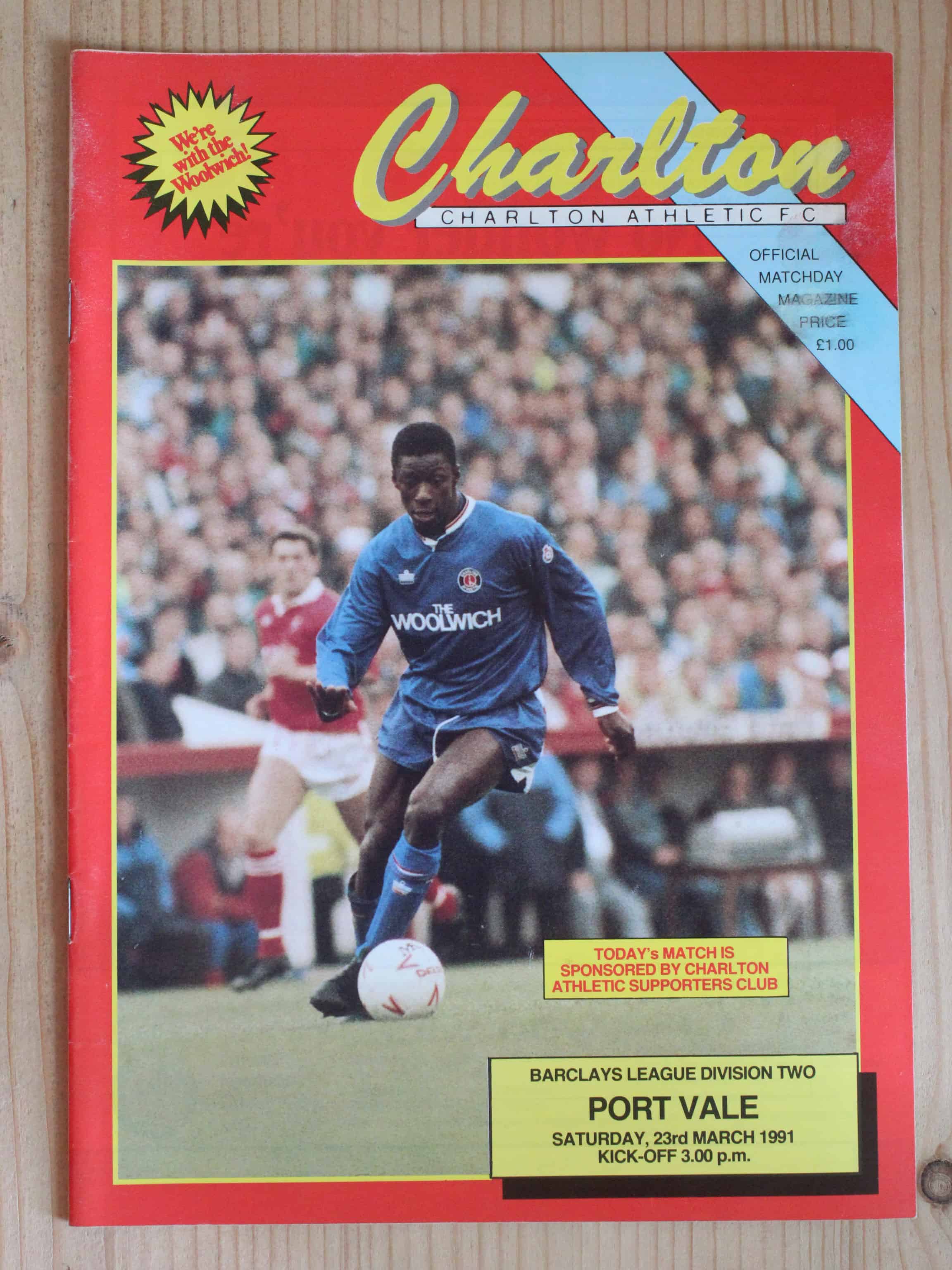 Charlton Athletic FC v Port Vale FC