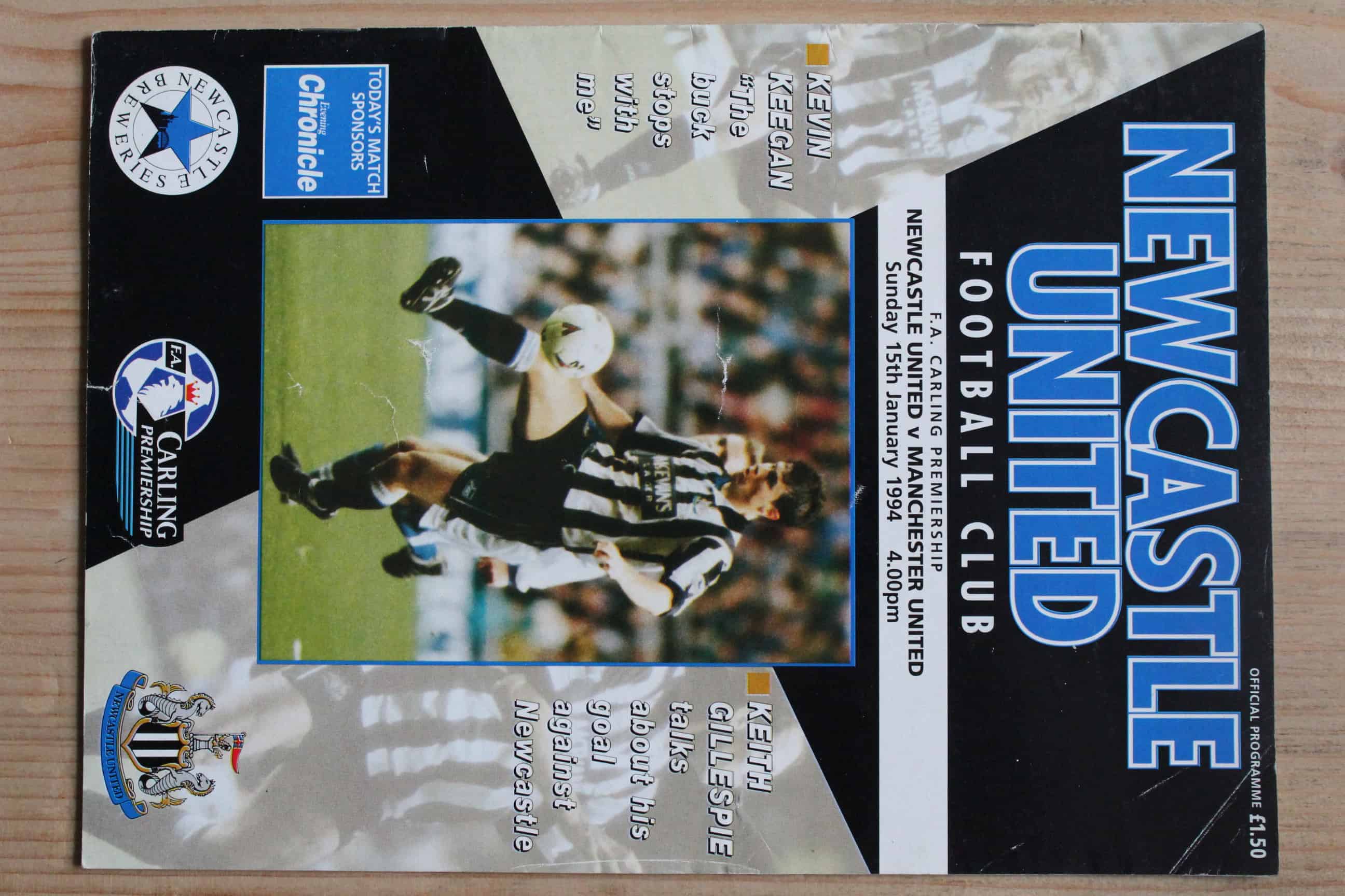 Newcastle United FC v Manchester United FC