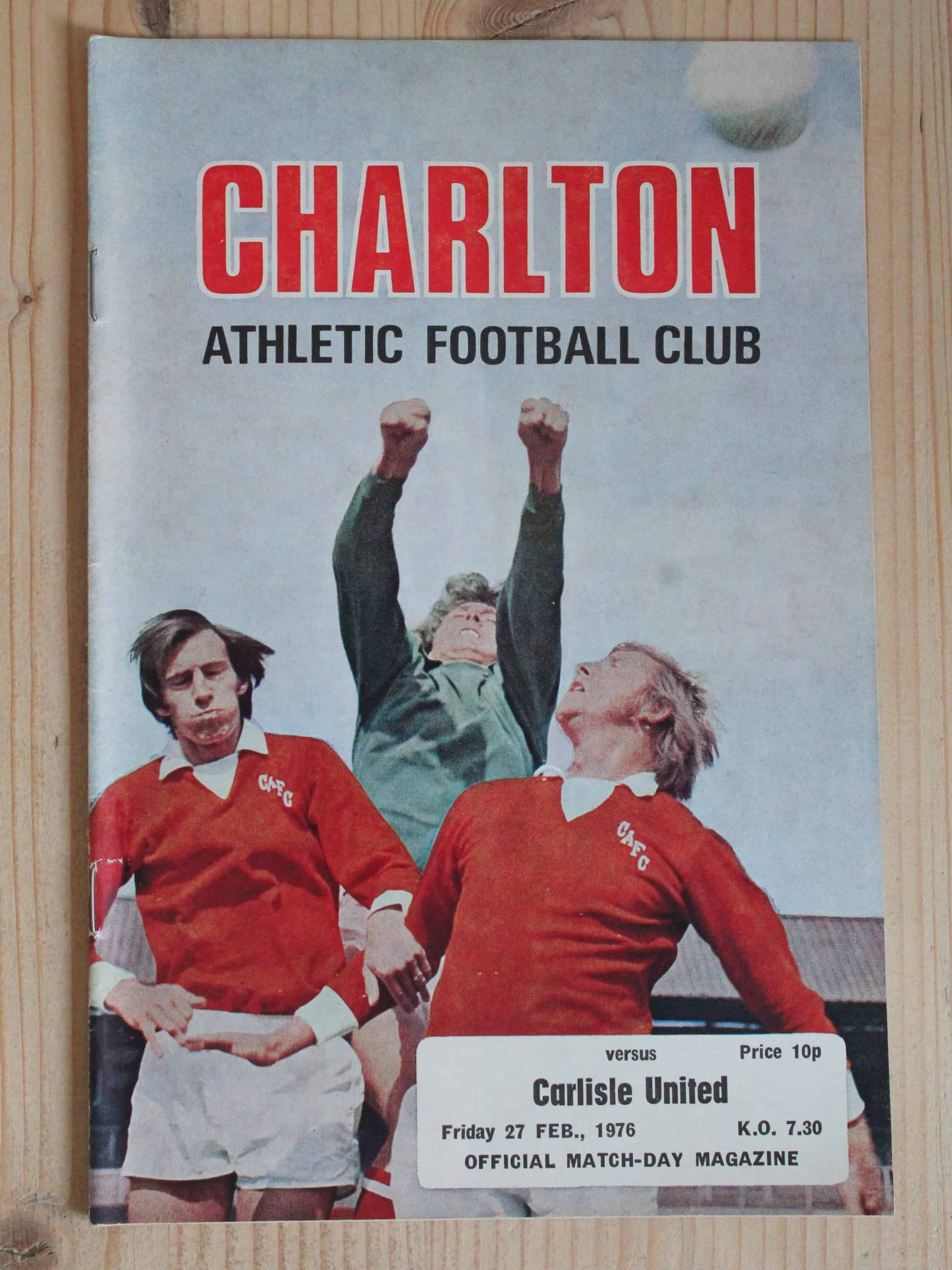 Charlton Athletic FC v Carlisle United FC
