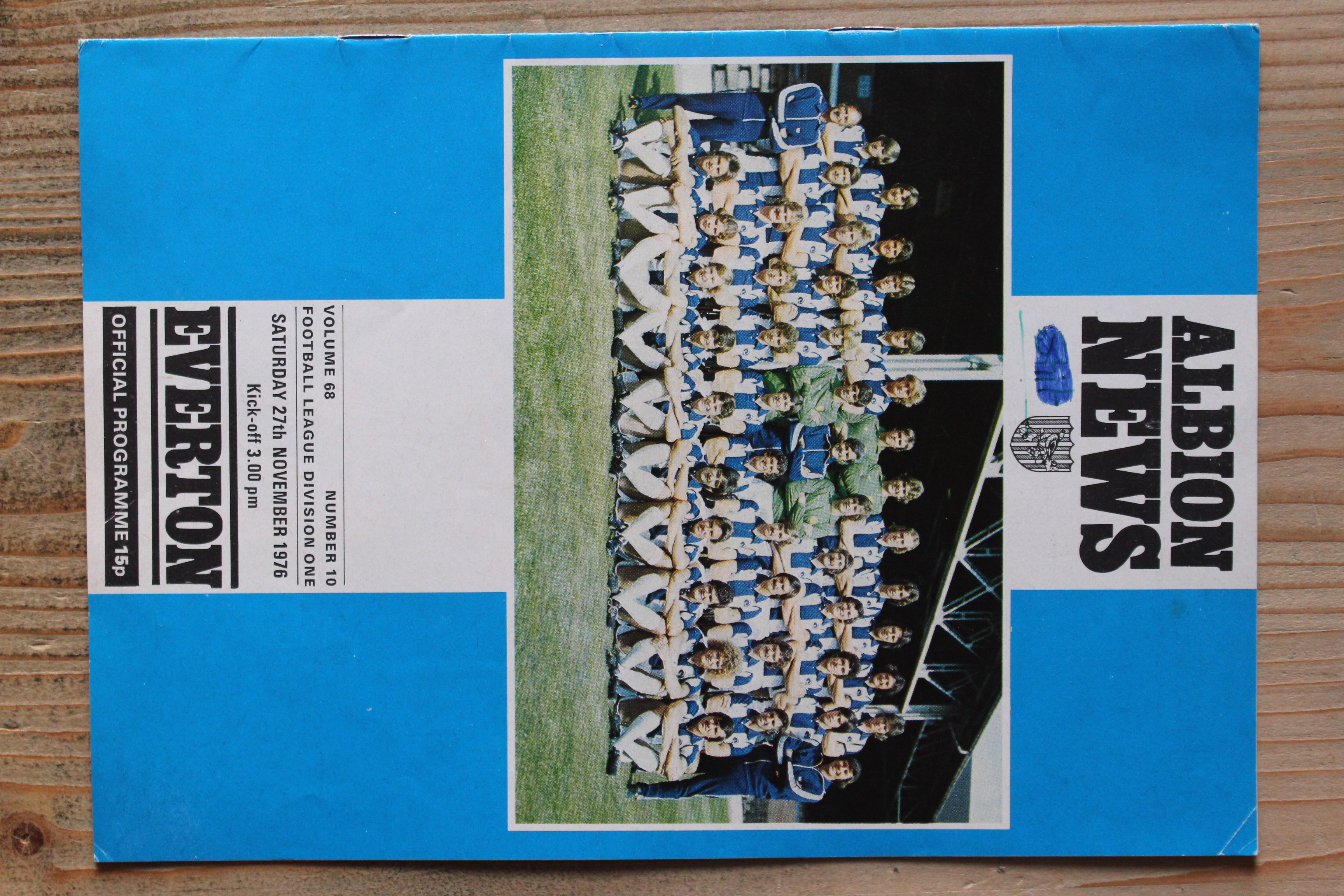 West Bromwich Albion FC  v Everton FC