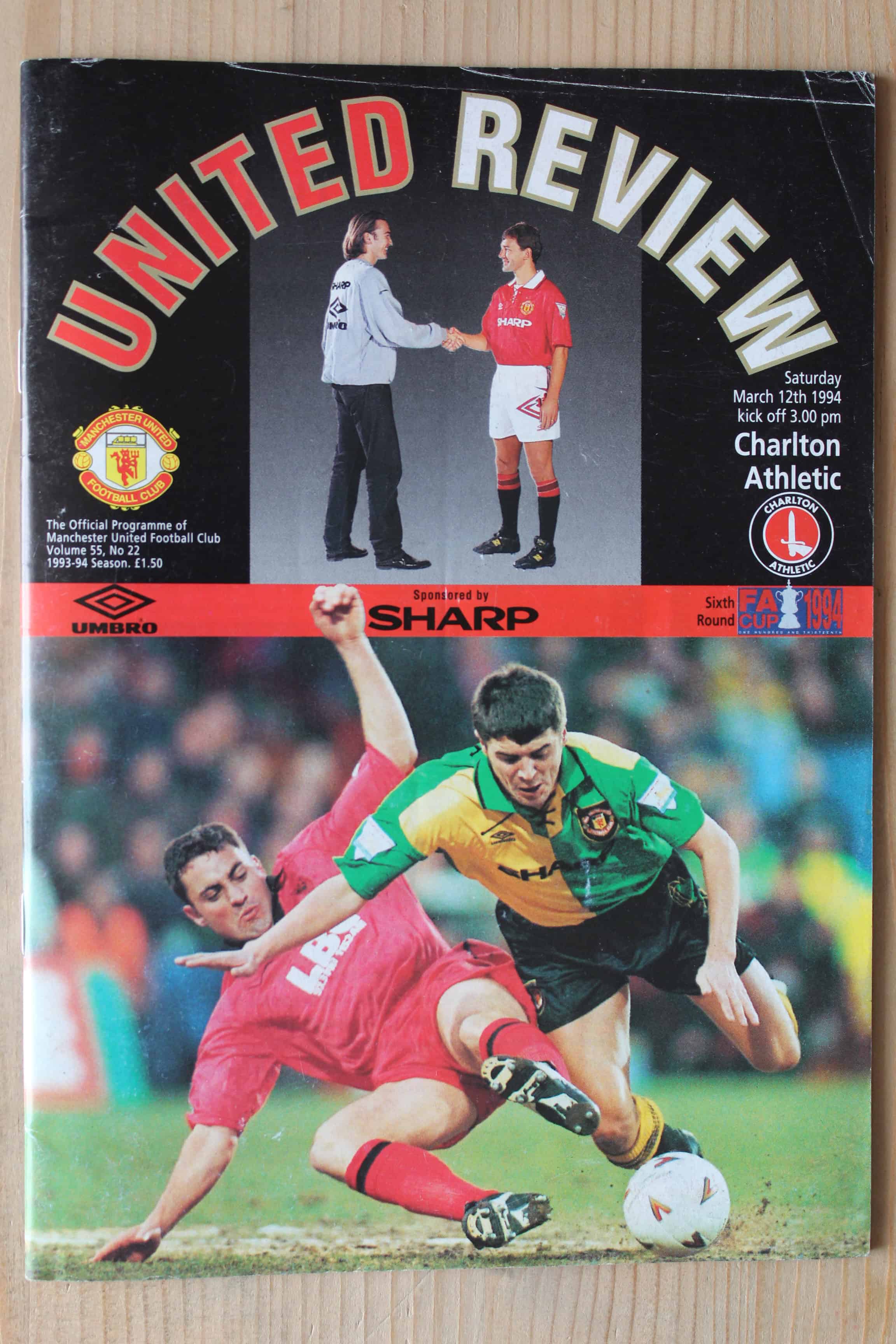 Manchester United FC v Charlton Athletic FC