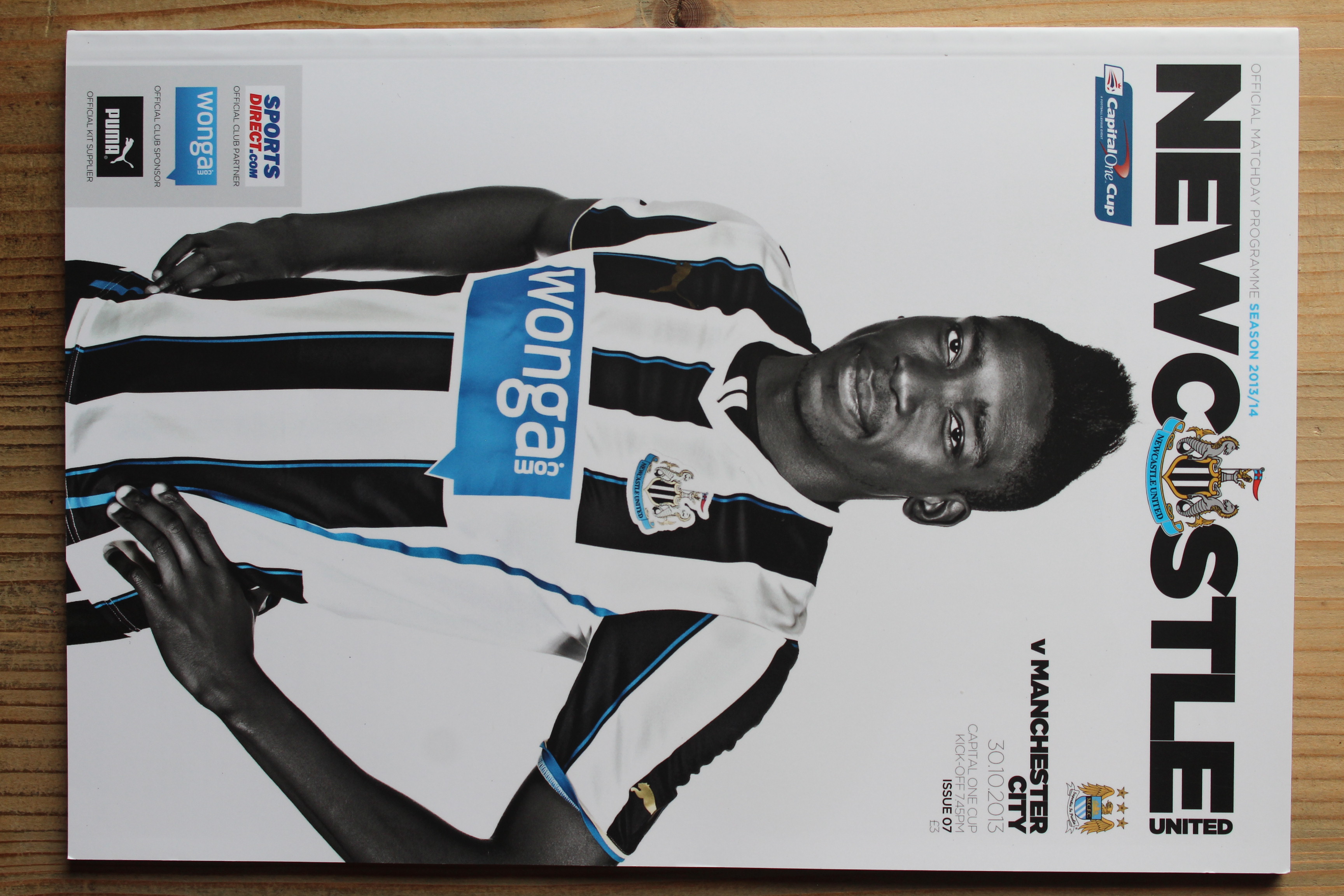 Newcastle United FC v Manchester City FC