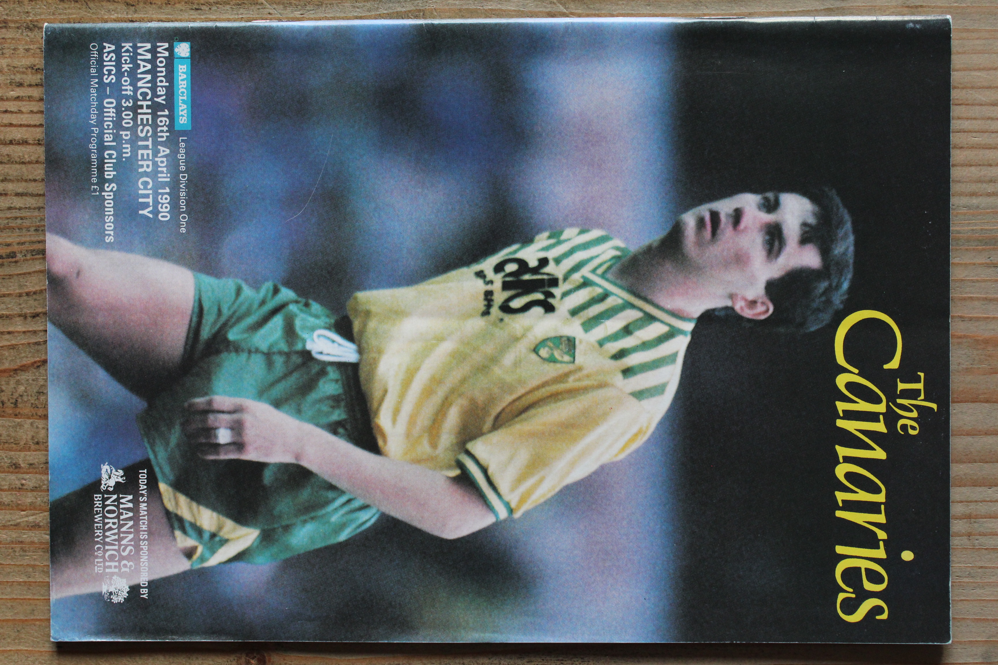 Norwich City FC v Manchester City FC