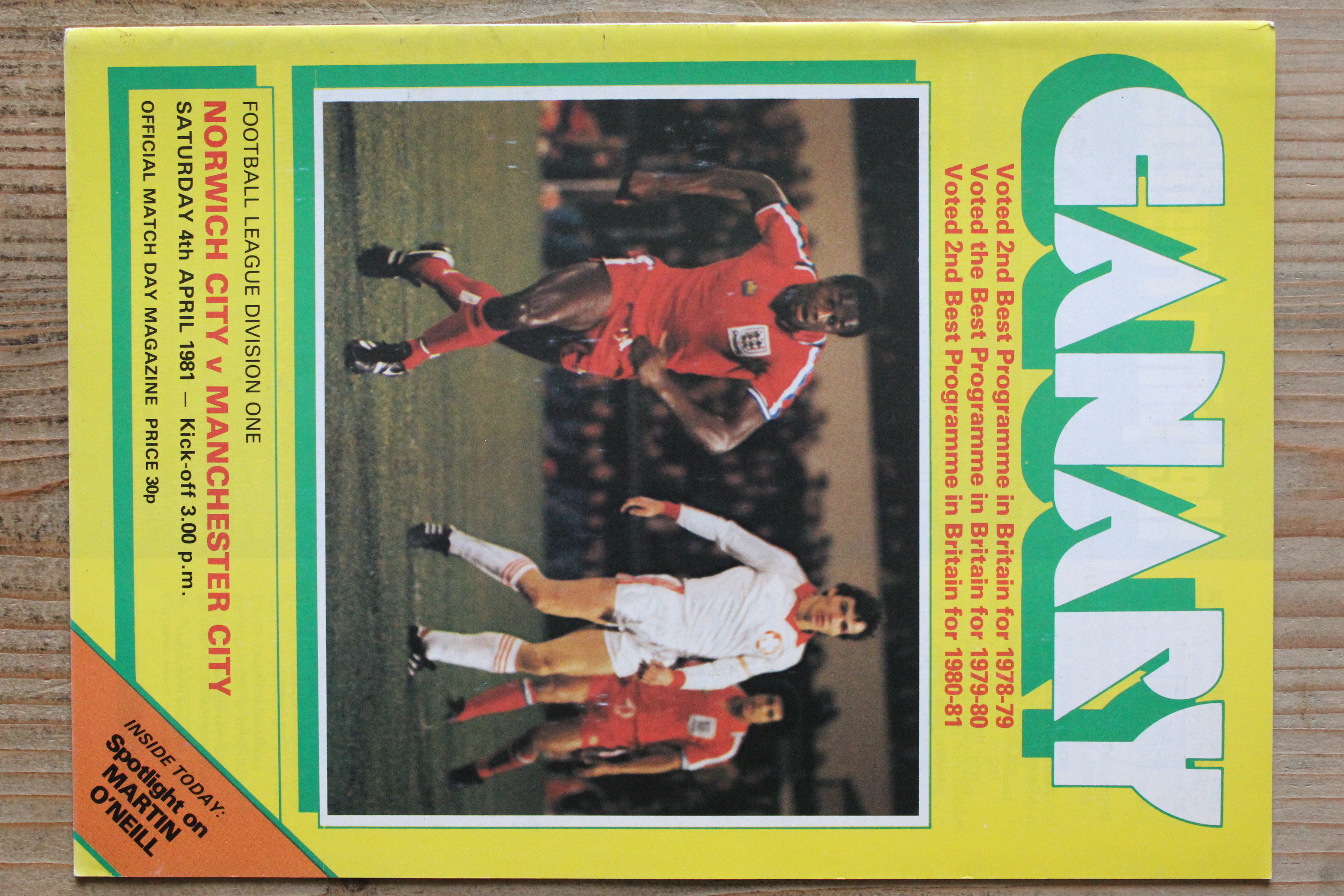 Norwich City FC v Manchester City FC