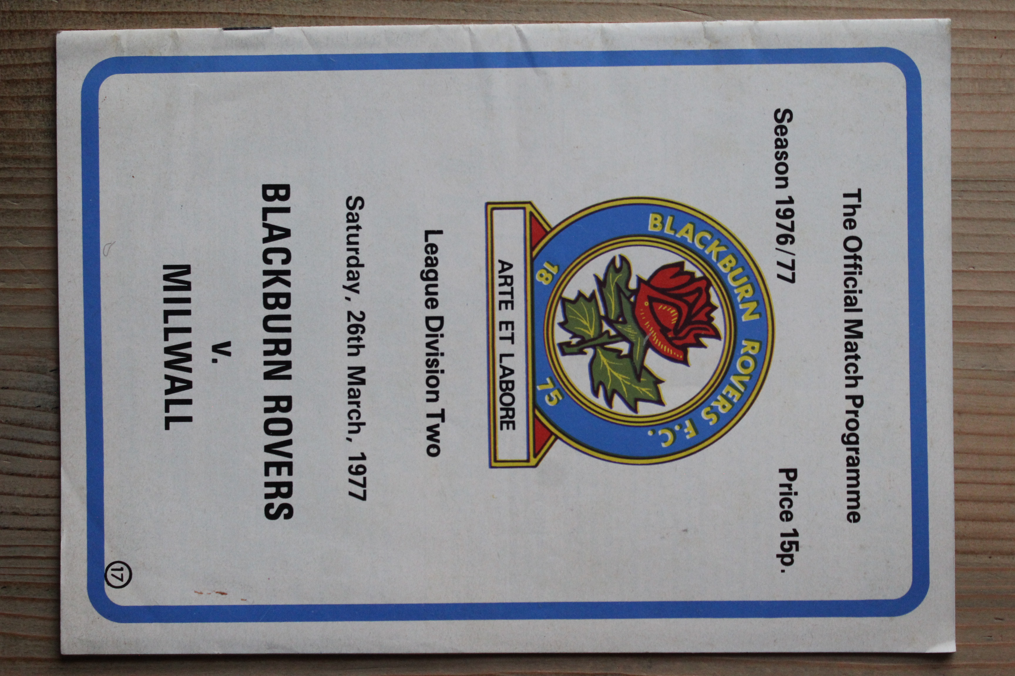 Blackburn Rovers FC v Millwall FC