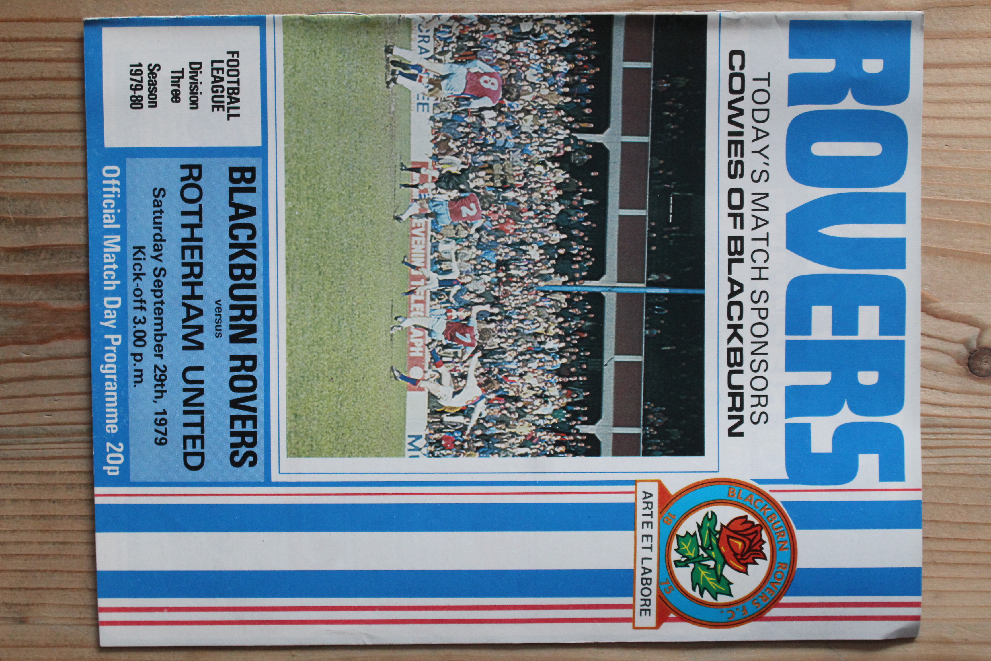 Blackburn Rovers FC v Rotherham United FC