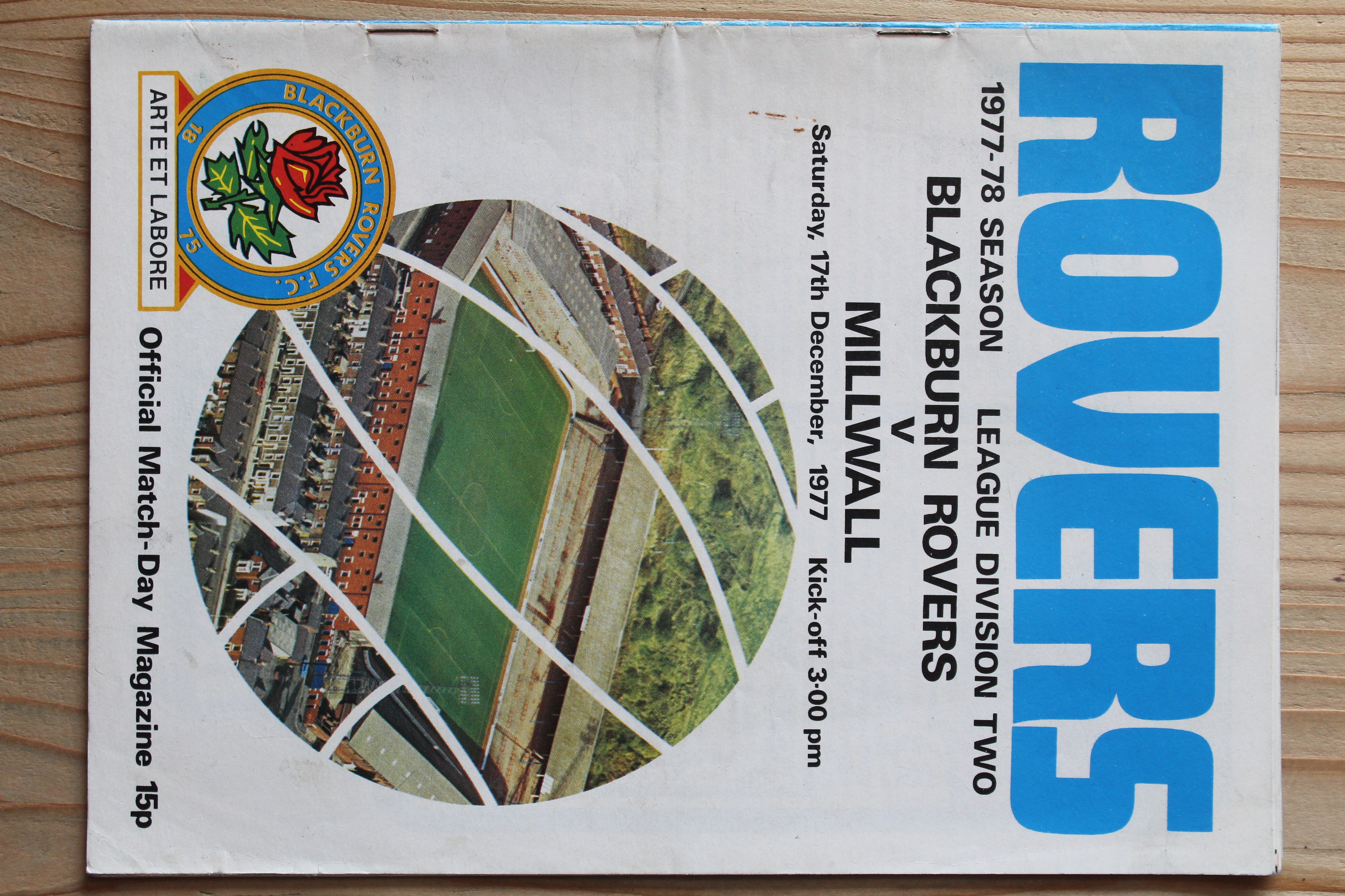 Blackburn Rovers FC v Millwall FC