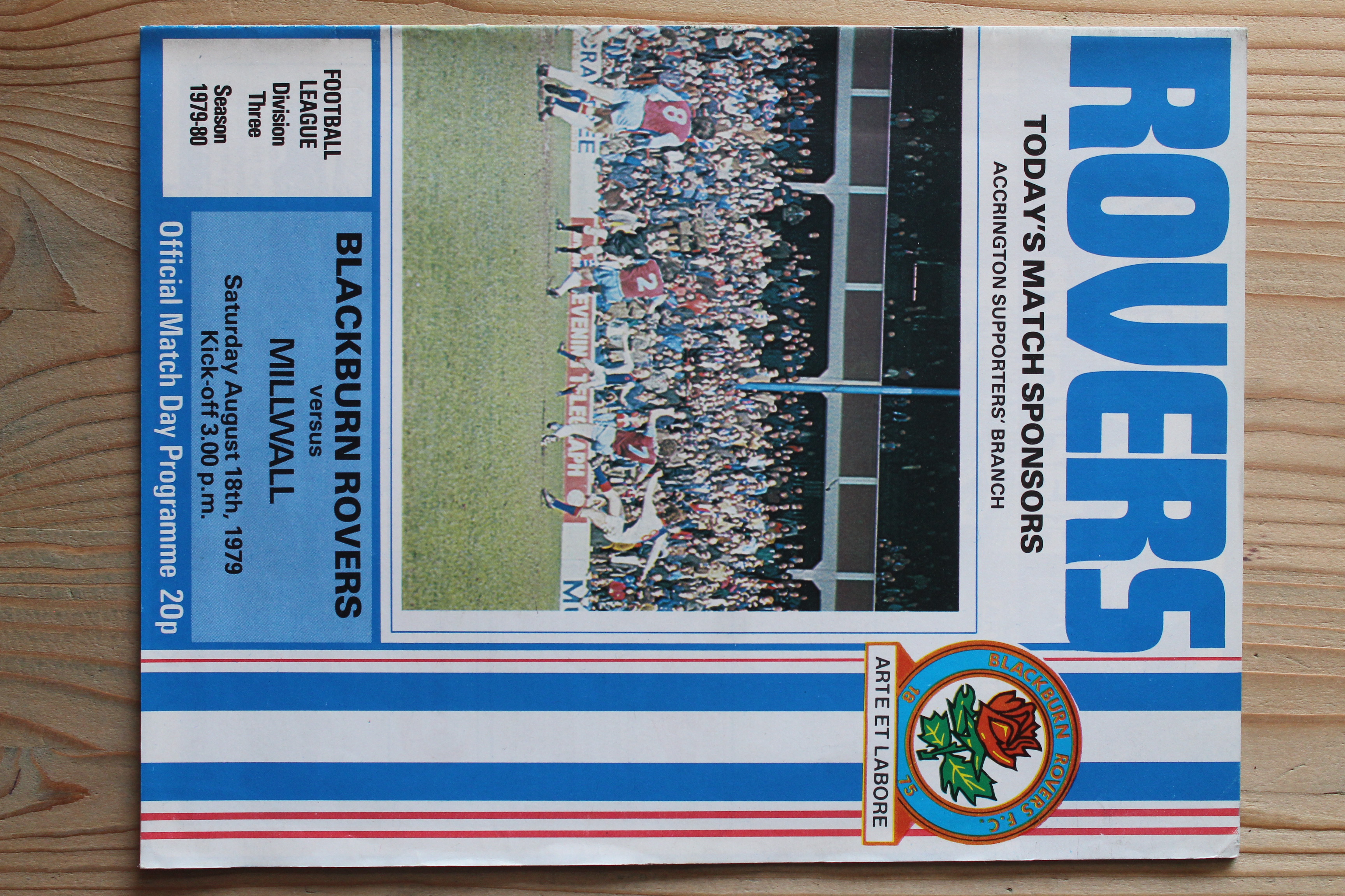 Blackburn Rovers FC v Millwall FC