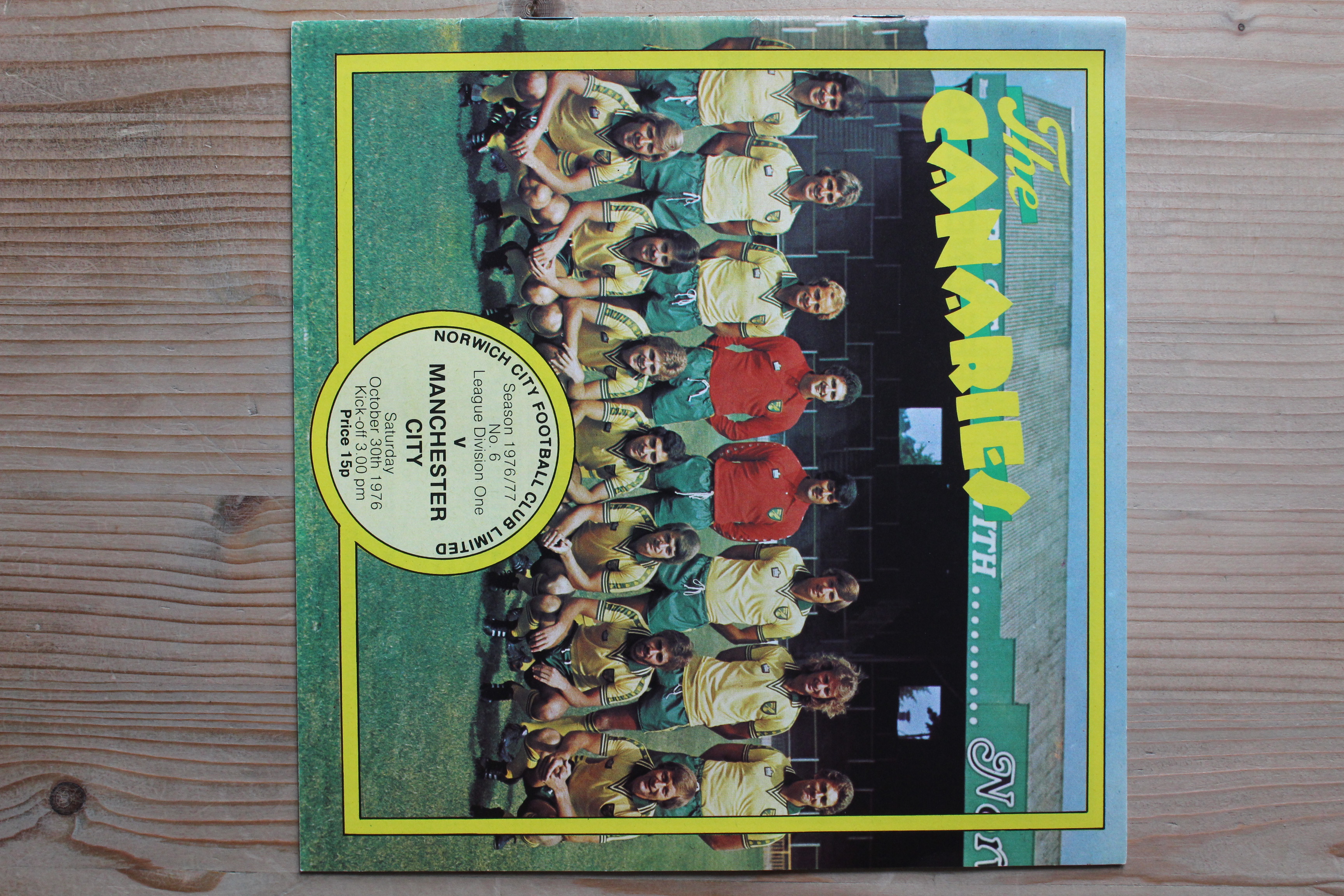 Norwich City FC v Manchester City FC