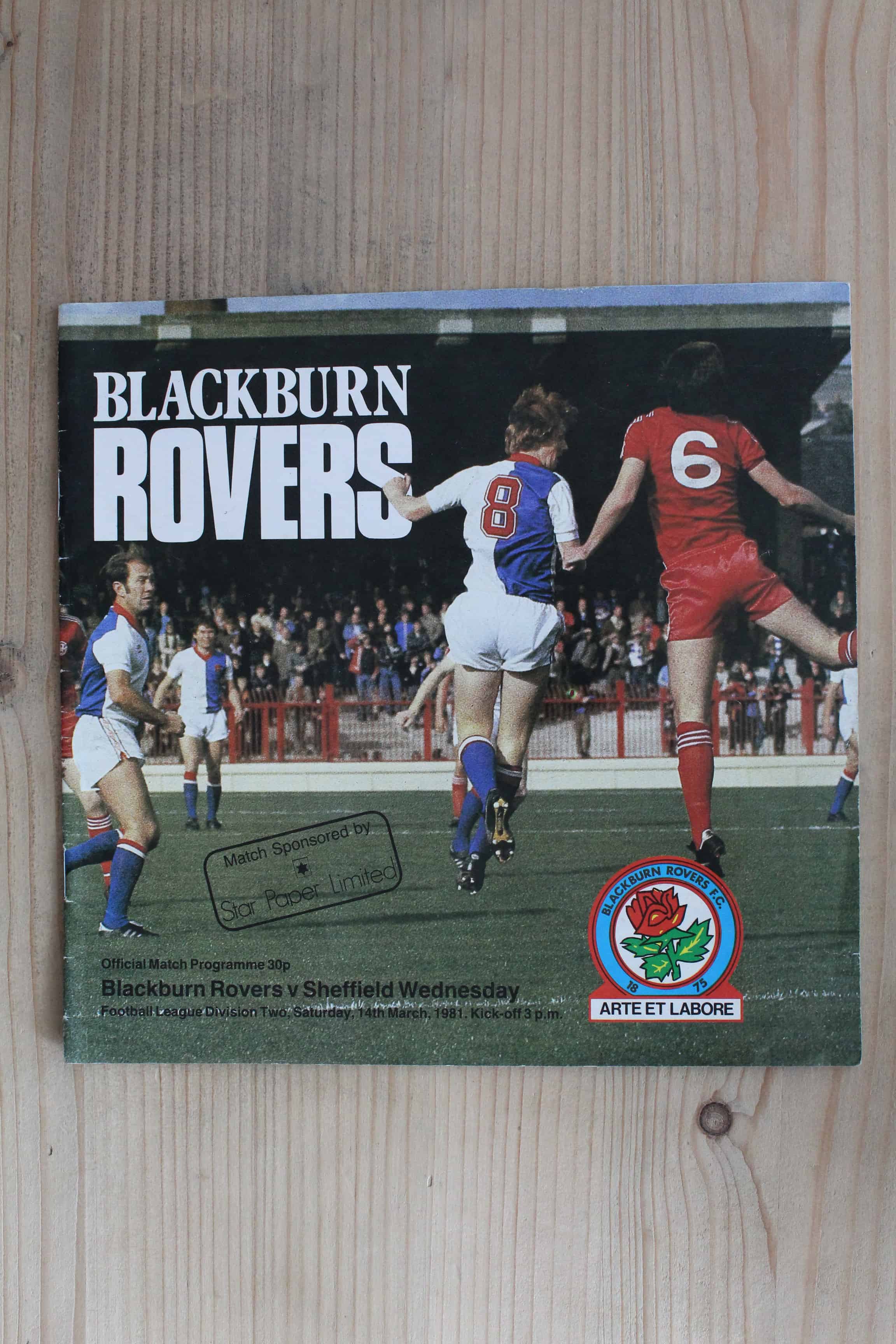 Blackburn Rovers FC v Sheffield Wednesday FC 
