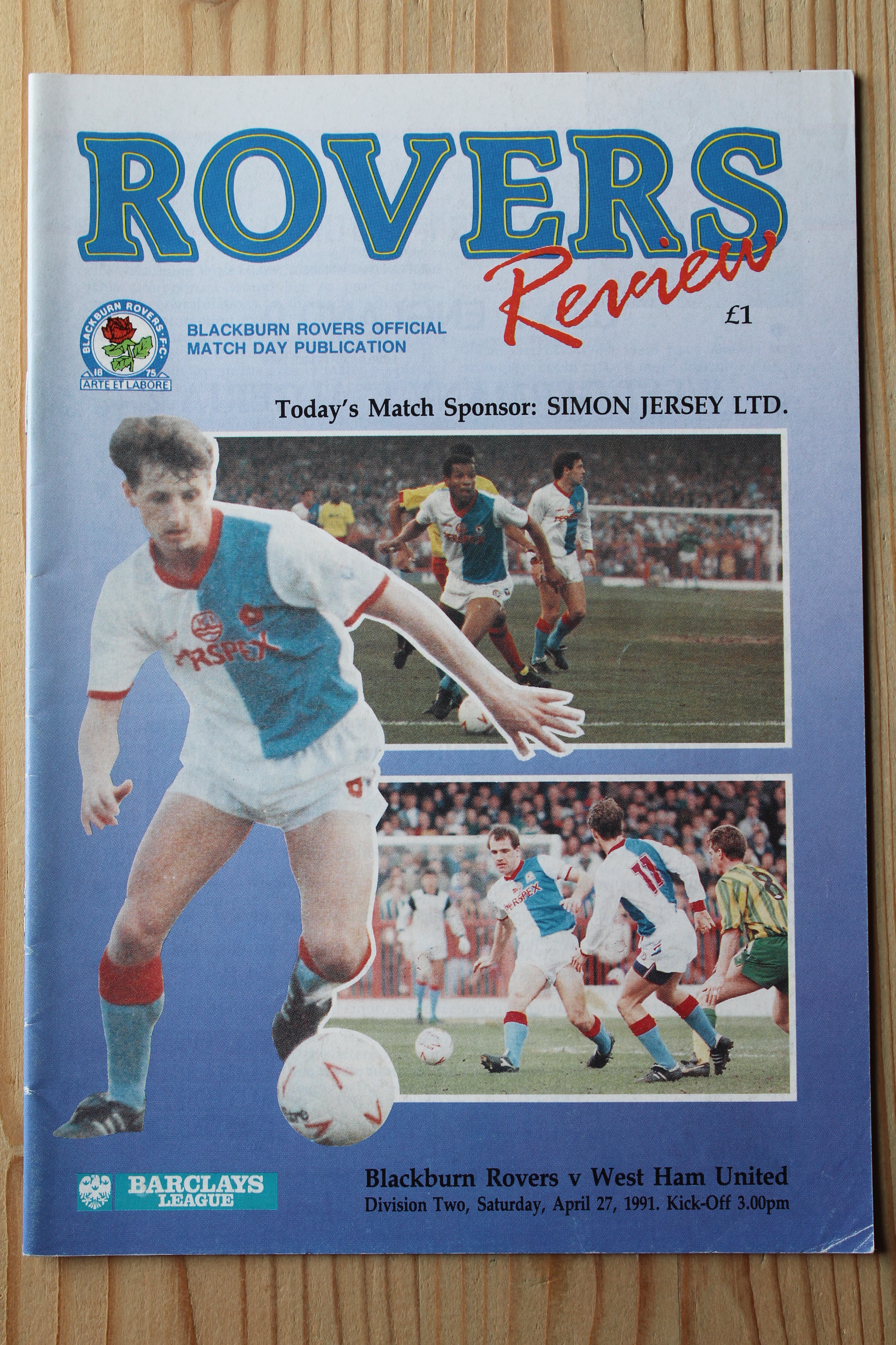 Blackburn Rovers FC v West Ham United FC