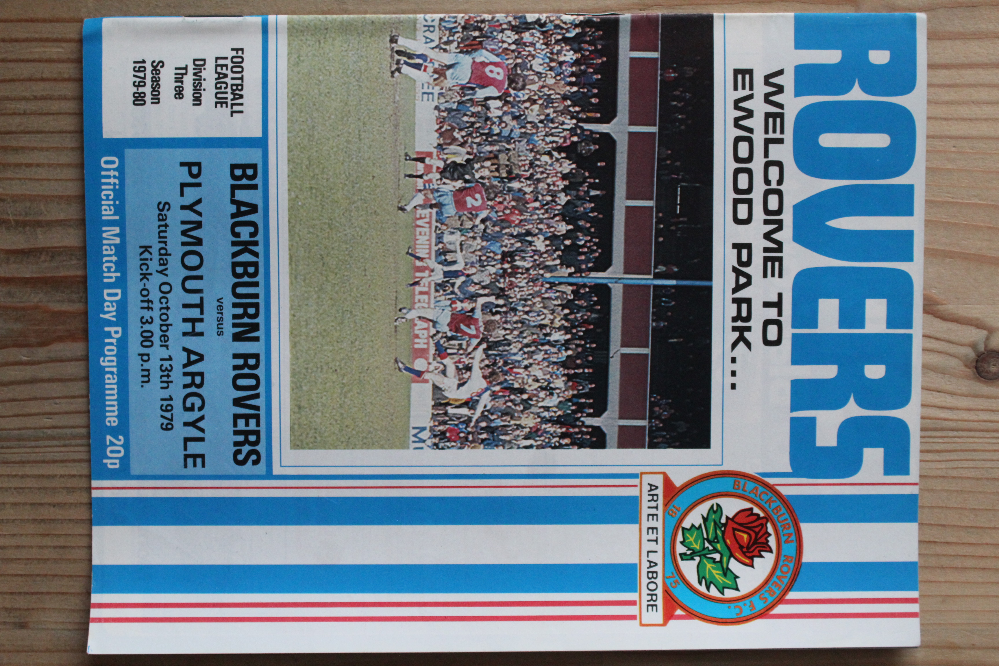 Blackburn Rovers FC v Plymouth Argyle FC