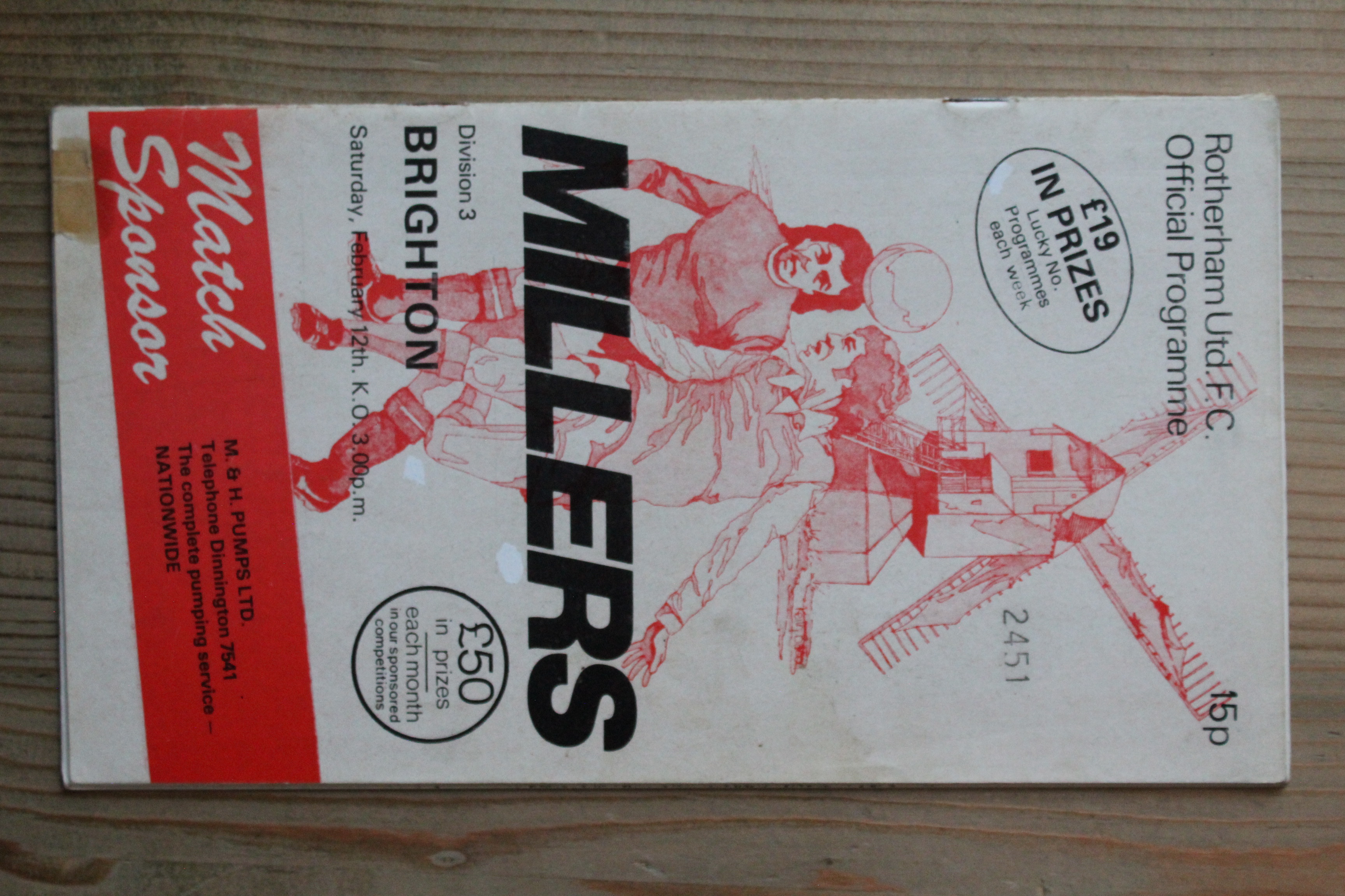 Rotherham United FC v Brighton & Hove Albion FC