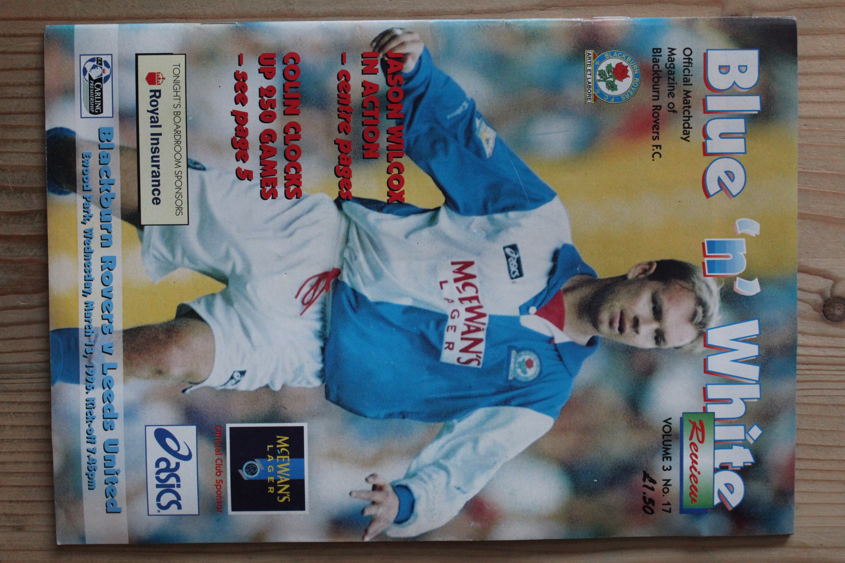 Blackburn Rovers FC v Leeds United FC
