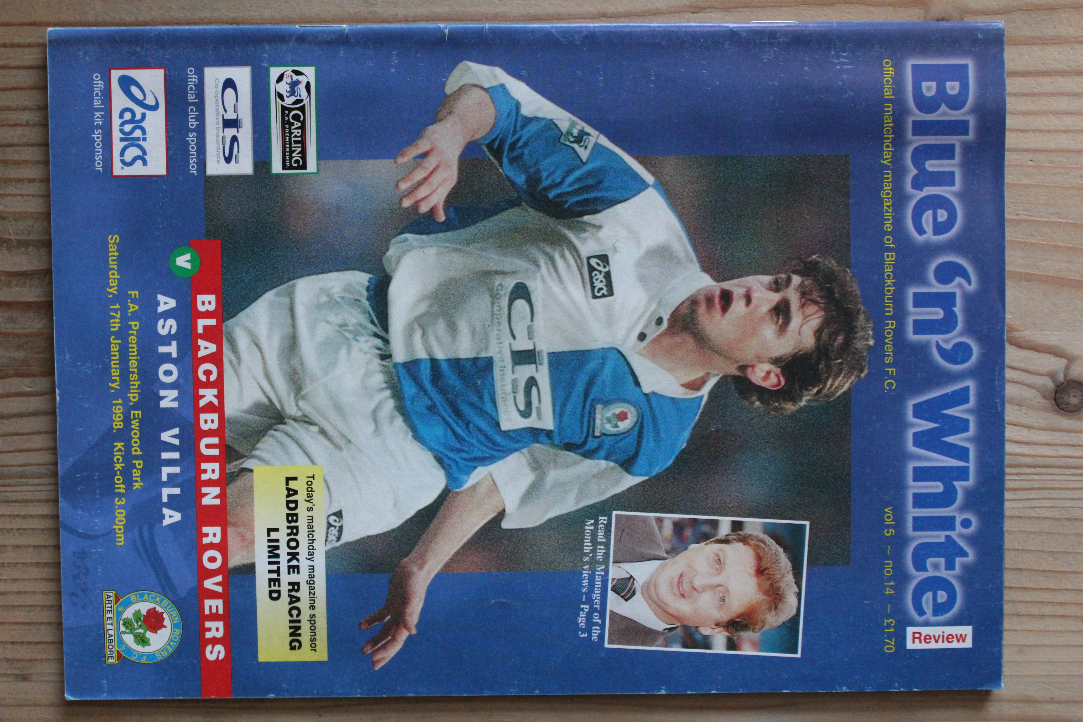 Blackburn Rovers FC v Aston Villa FC