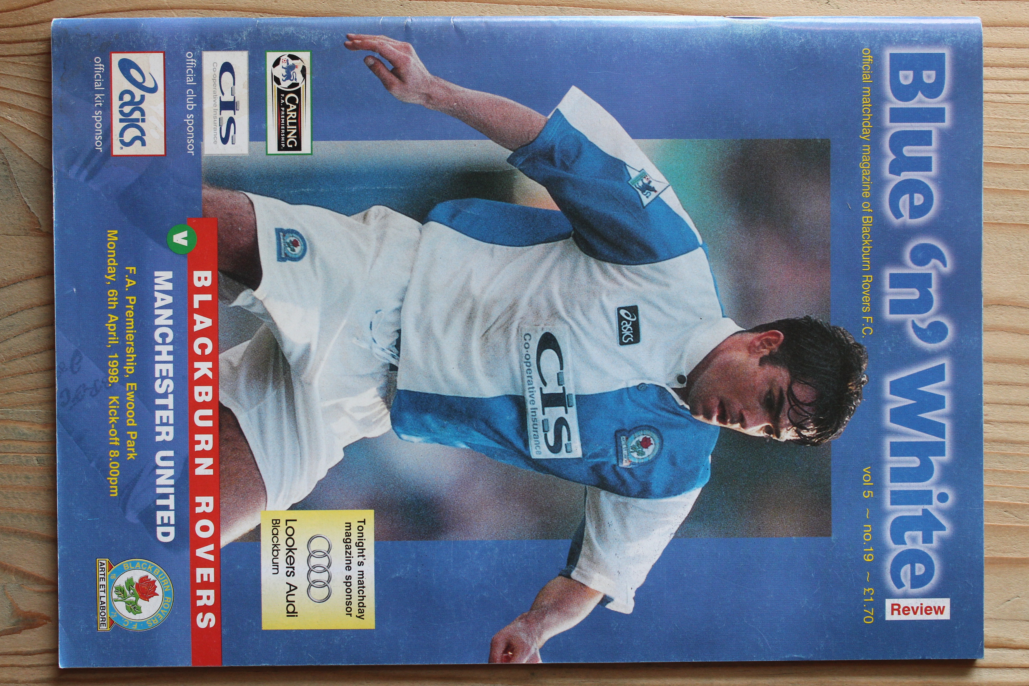 Blackburn Rovers FC v Manchester United FC