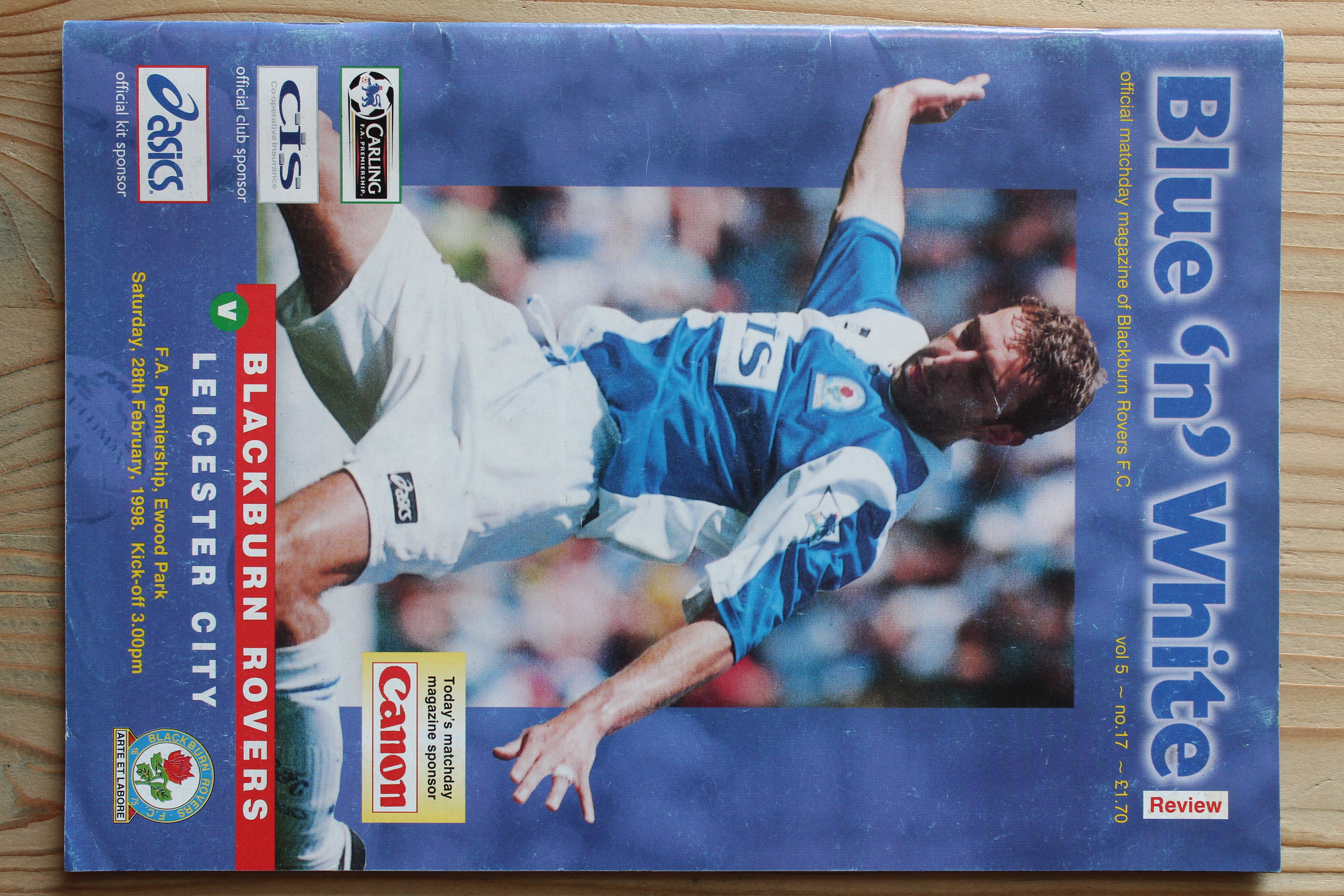 Blackburn Rovers FC v Leicester City FC