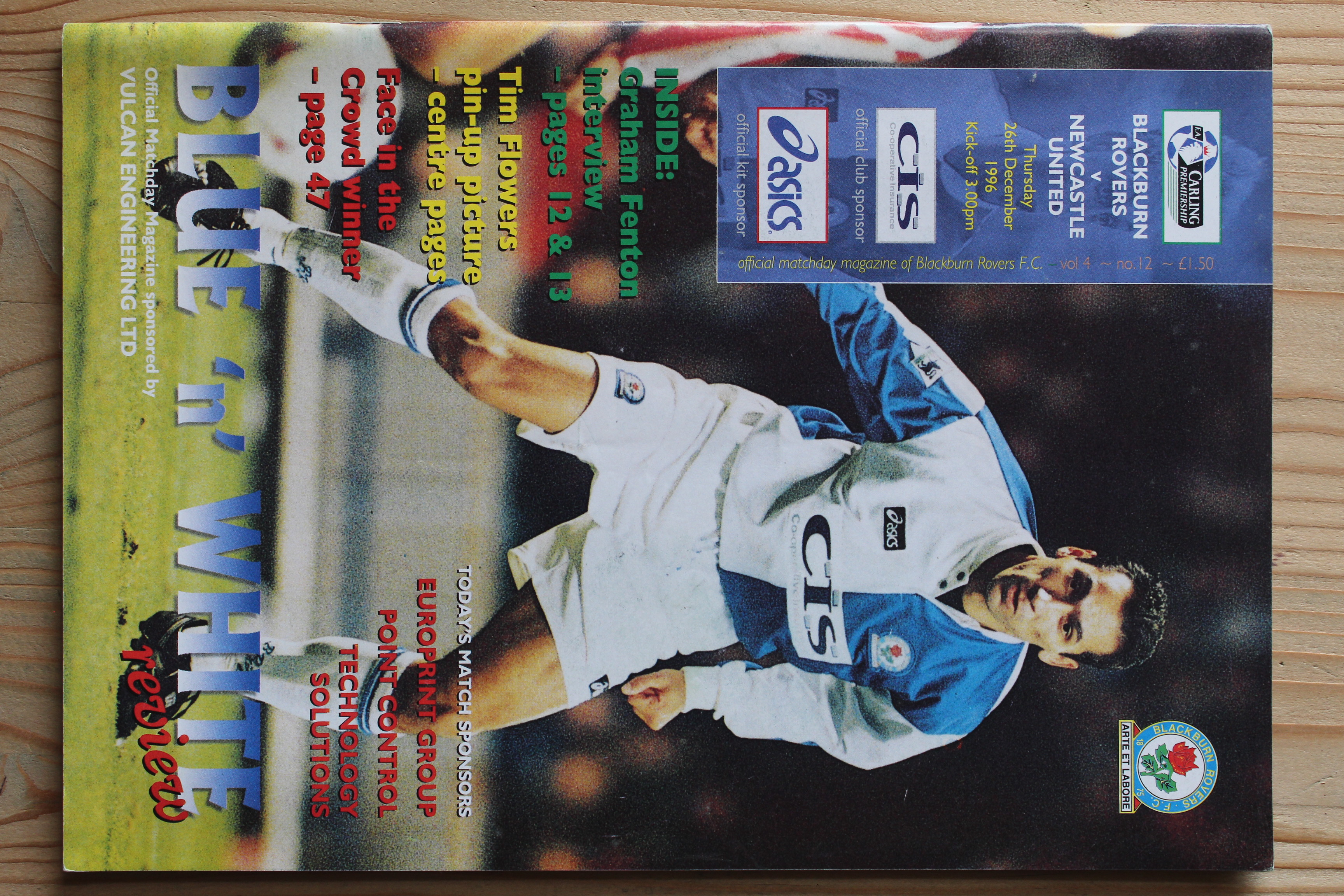Blackburn Rovers FC v Newcastle United FC